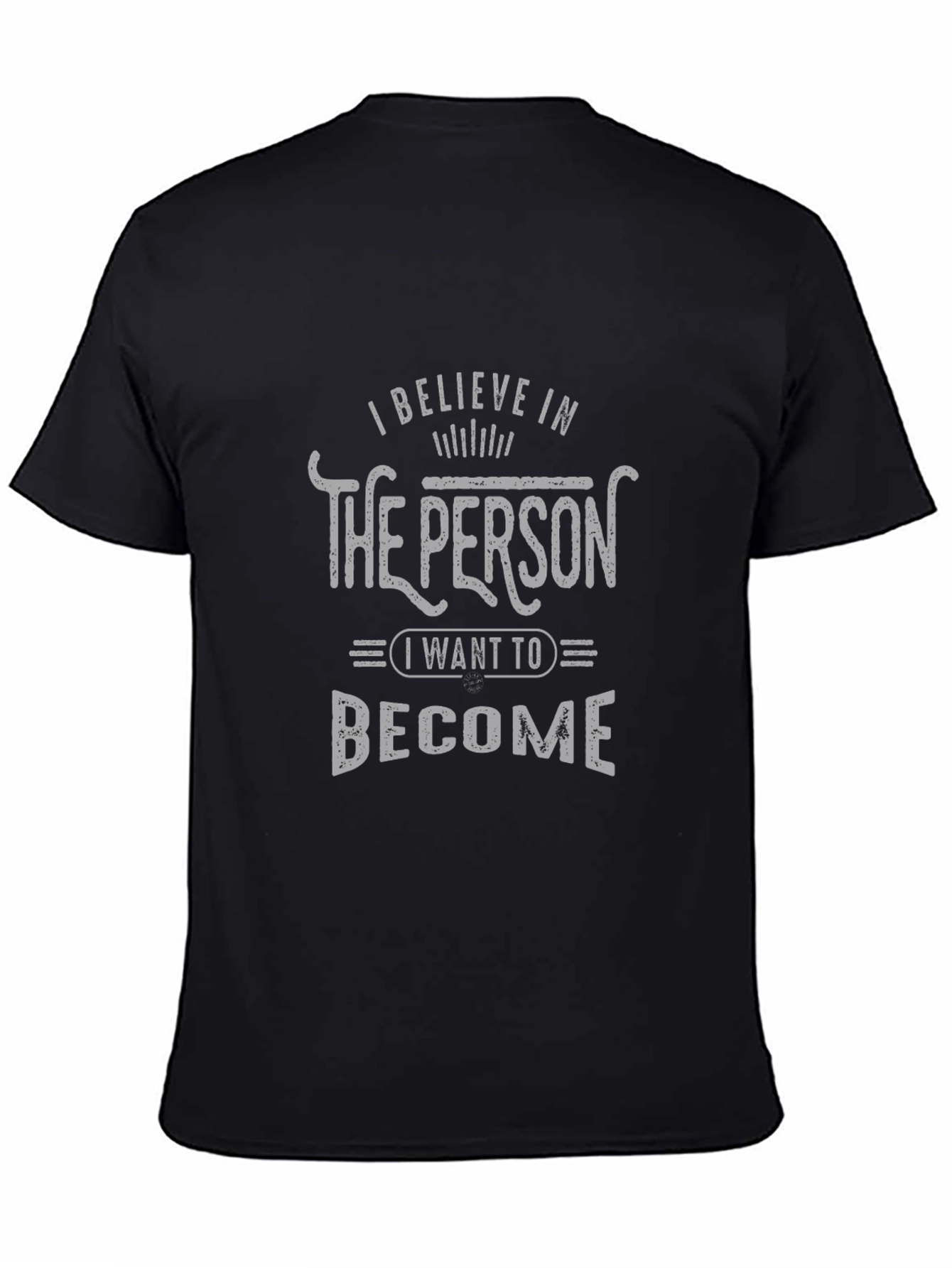 Inspirational Become Graphic T-Shirt - Black