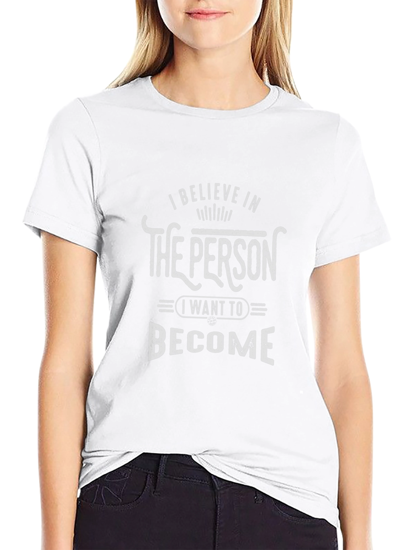 Inspirational Become Graphic T-Shirt - Black