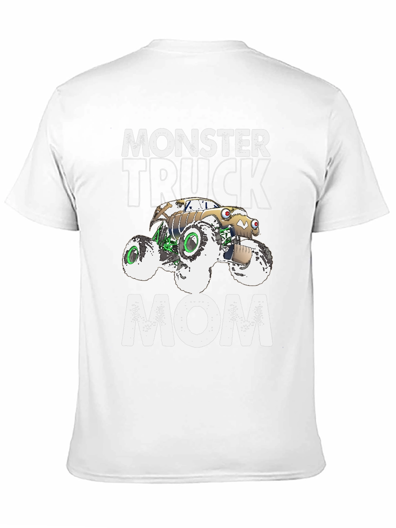 Monster Truck Mom Graphic Tee - Black