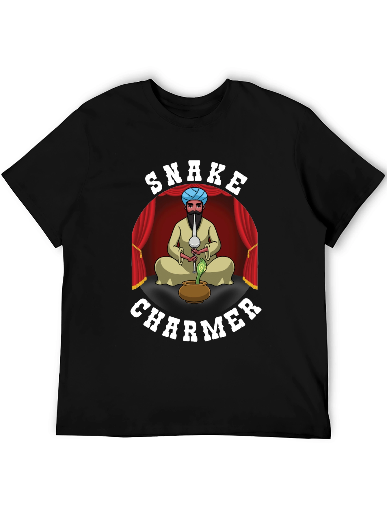 Snake Charmer Graphic Tee - Cool Unisex T-Shirt