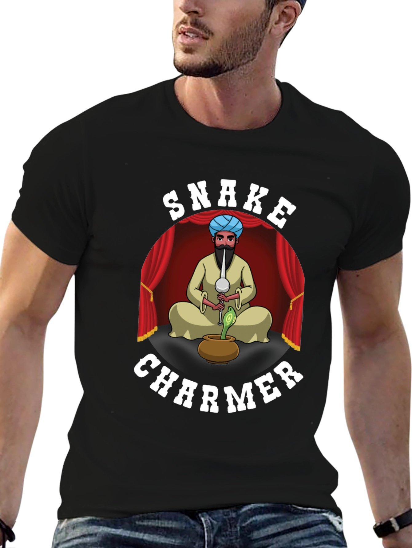 Snake Charmer Graphic Tee - Cool Unisex T-Shirt