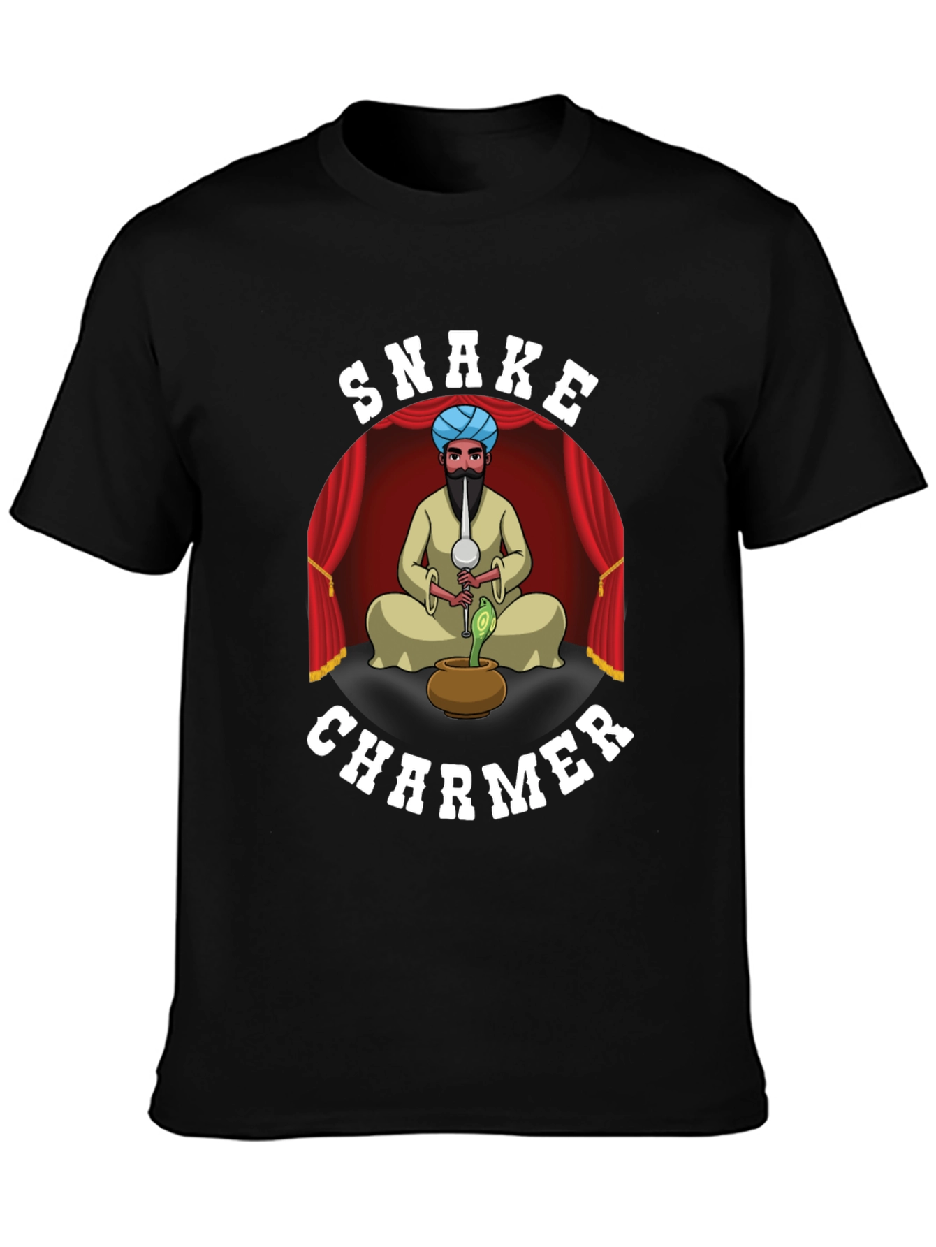 Snake Charmer Graphic Tee - Cool Unisex T-Shirt