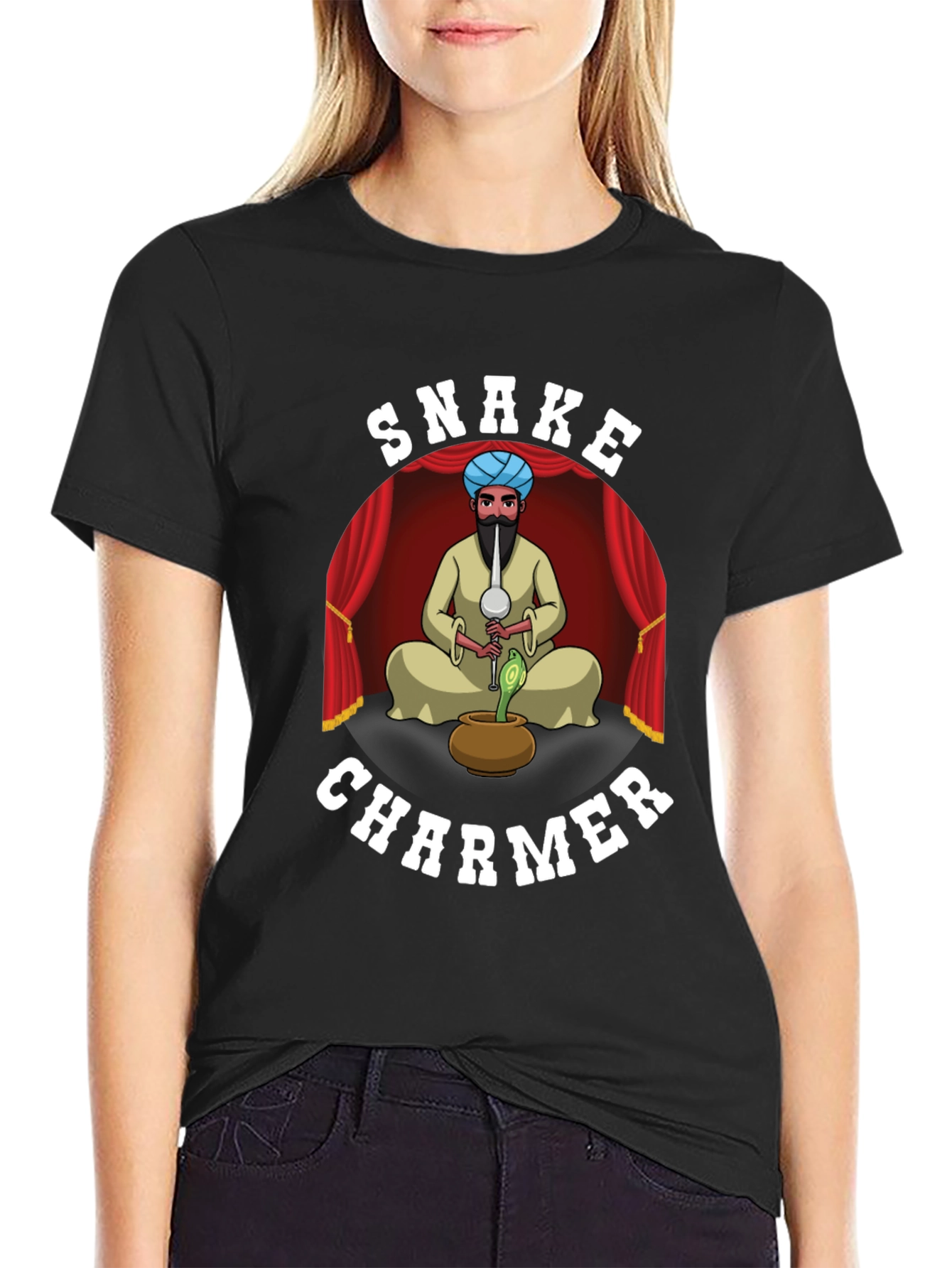 Snake Charmer Graphic Tee - Cool Unisex T-Shirt