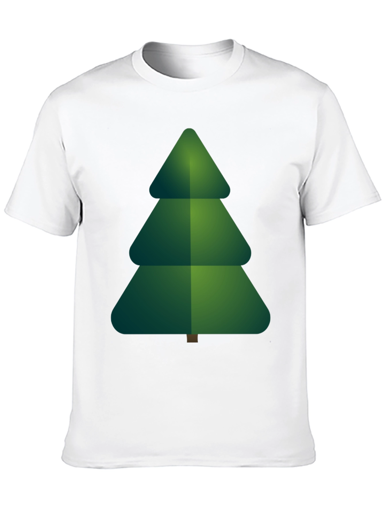 Christmas Tree Graphic Tee - Holiday Festive Shirt