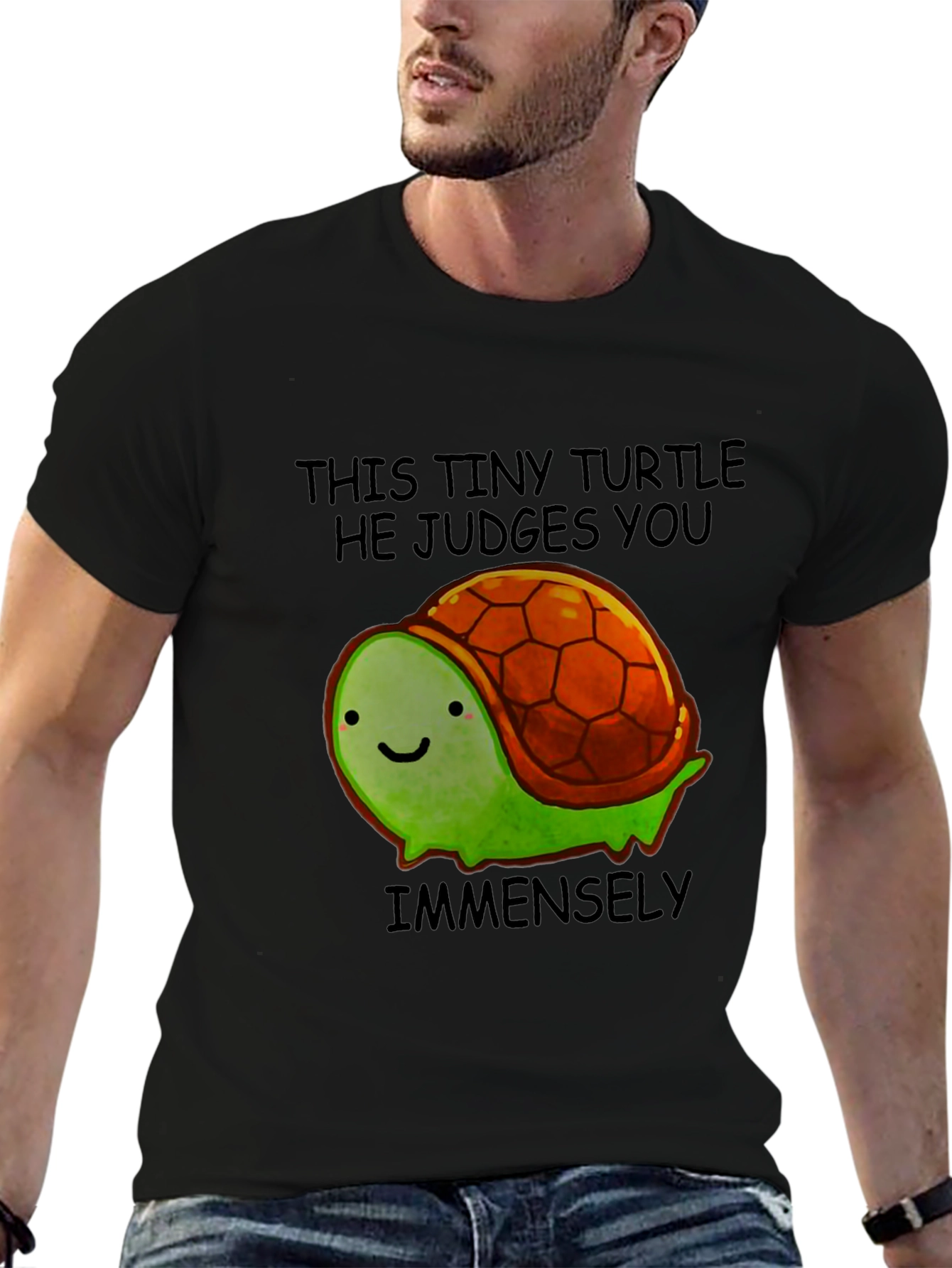 Tiny Turtle Judges You T-Shirt