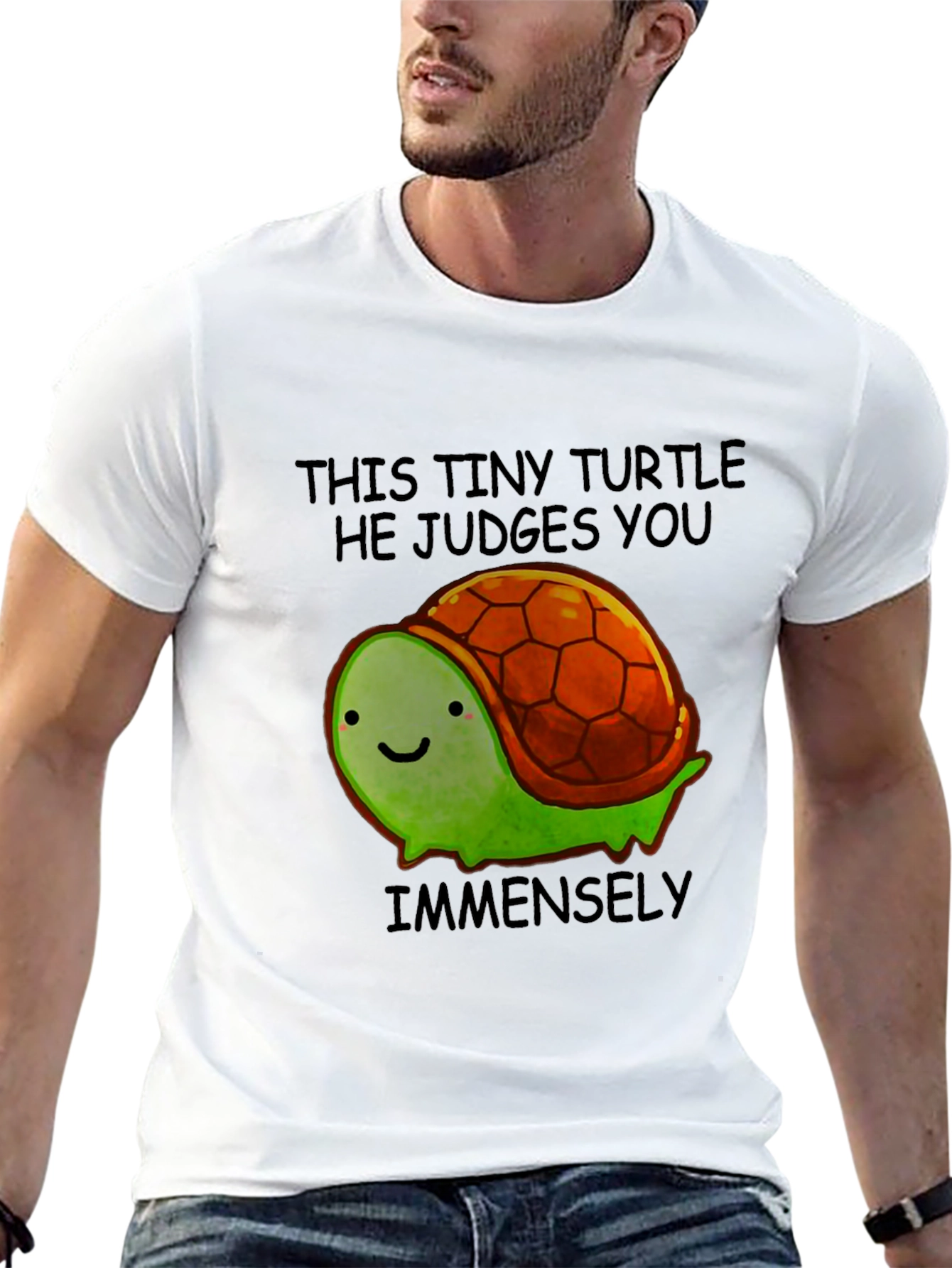 Tiny Turtle Judges You T-Shirt