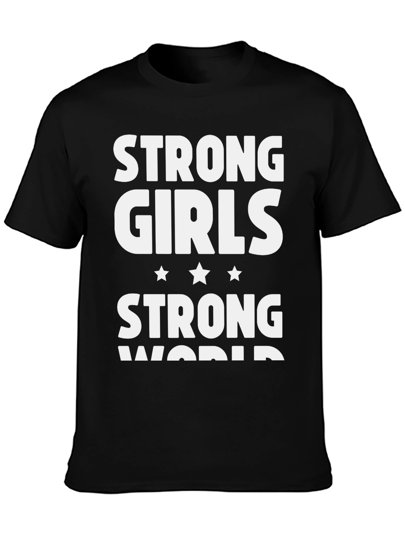 Strong Girls Strong World Graphic Tee
