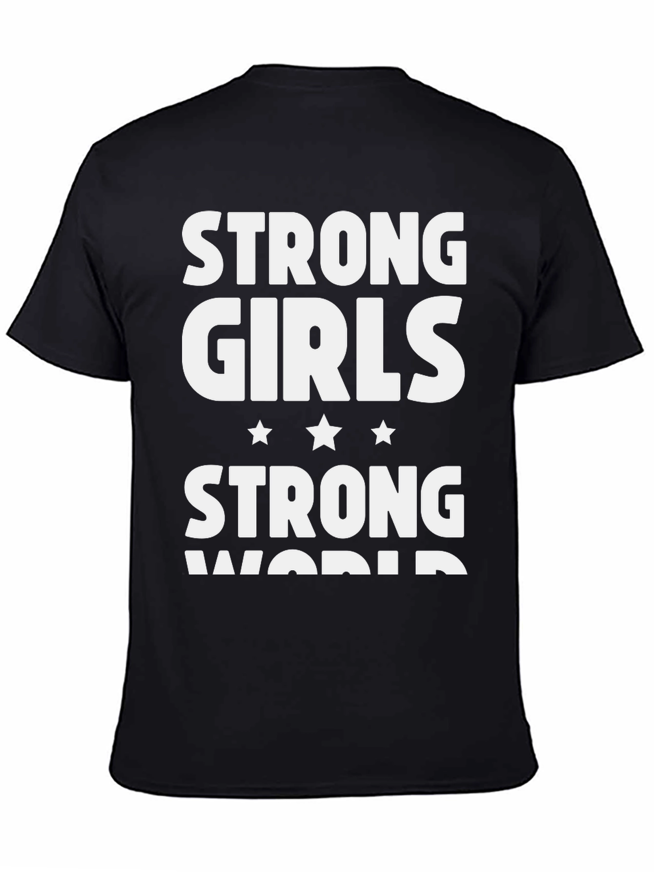 Strong Girls Strong World Graphic Tee