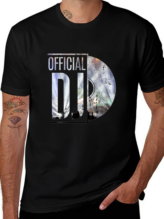 Official DJ Black Graphic T-Shirt