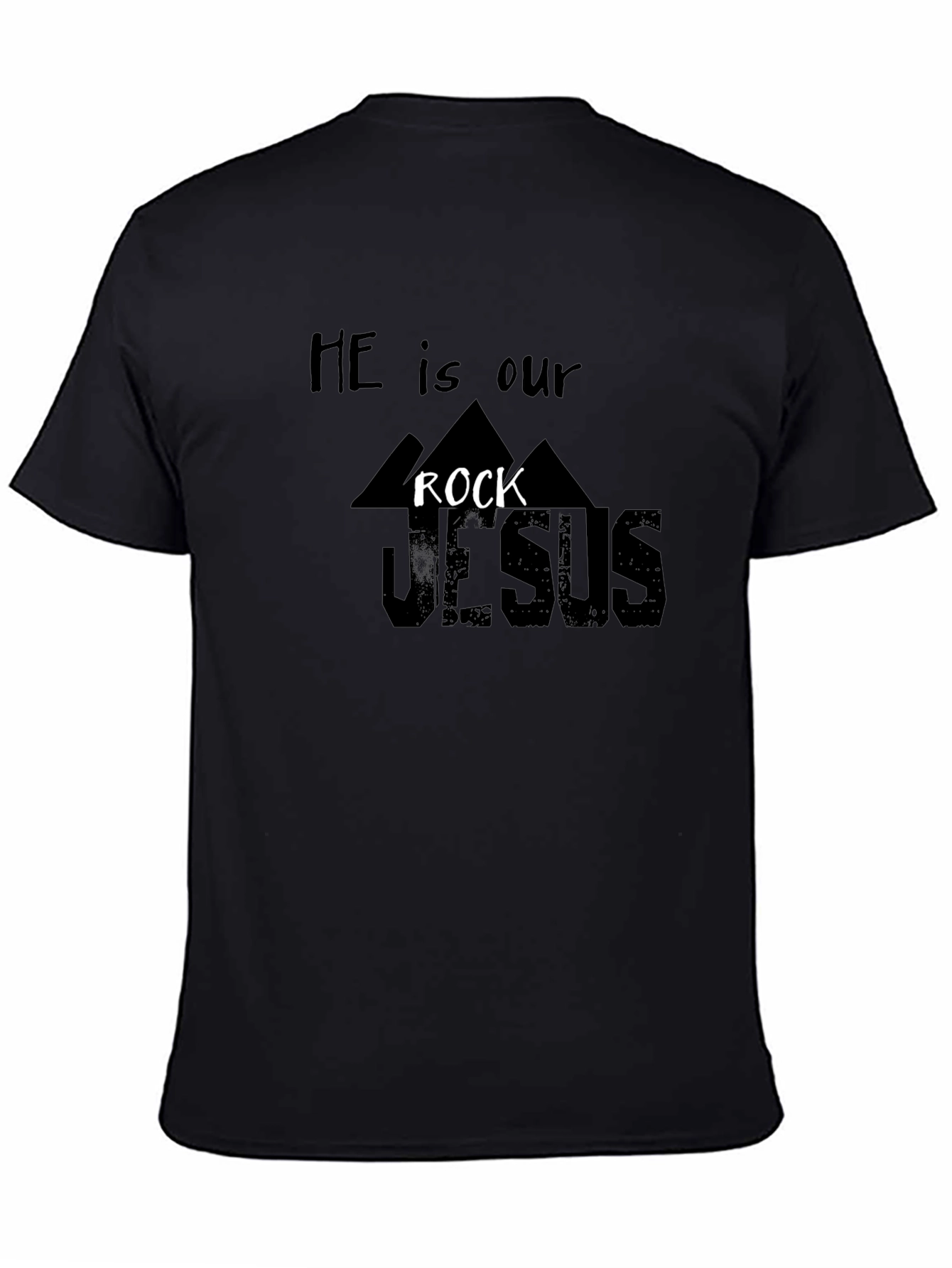 He Is Our Rock JESUS Graphic T-Shirt