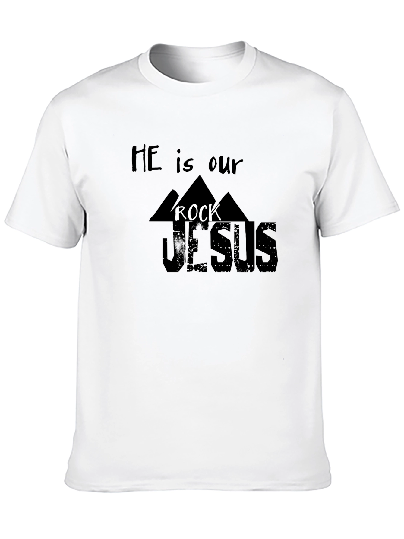 He Is Our Rock JESUS Graphic T-Shirt