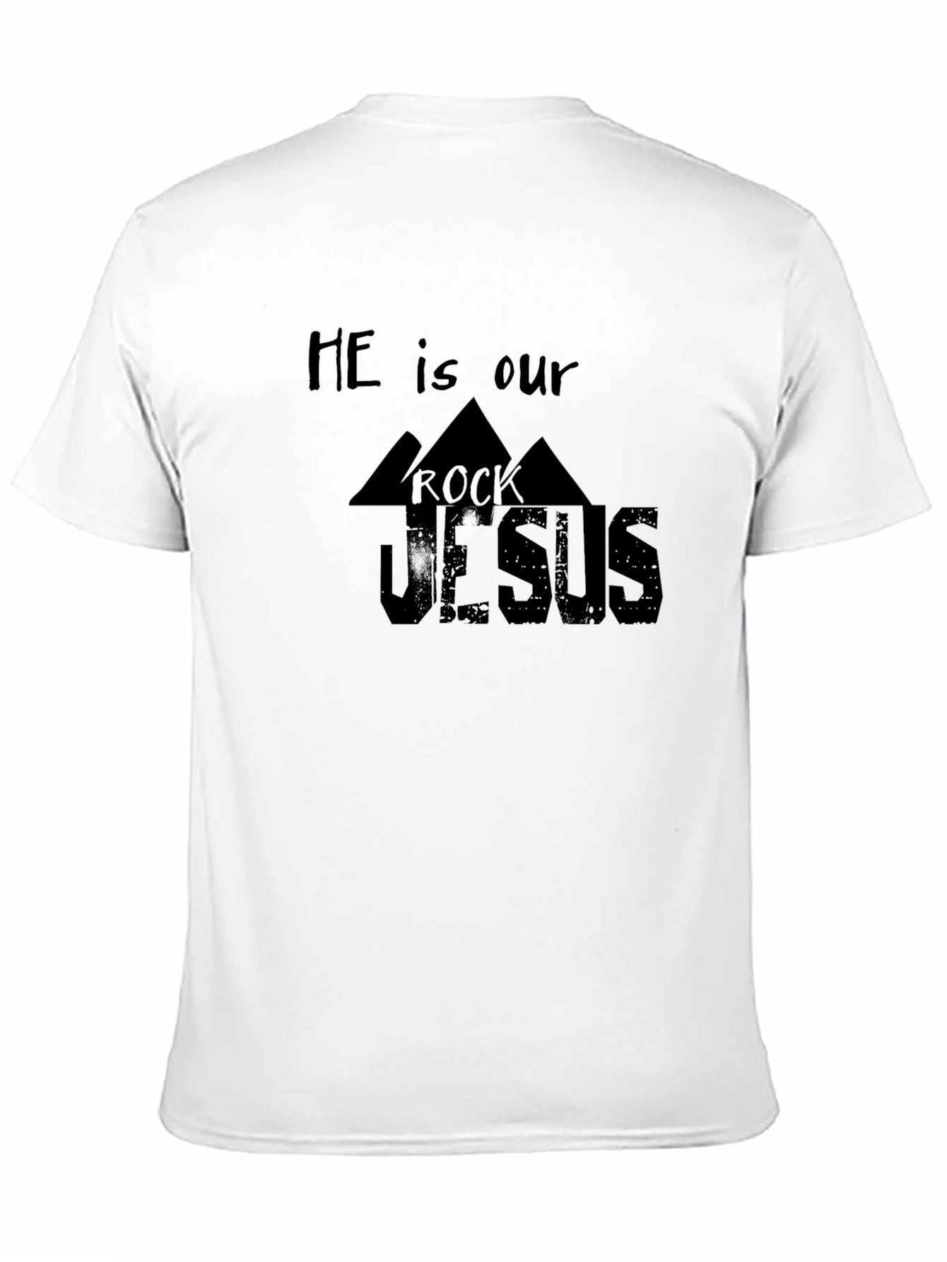 He Is Our Rock JESUS Graphic T-Shirt