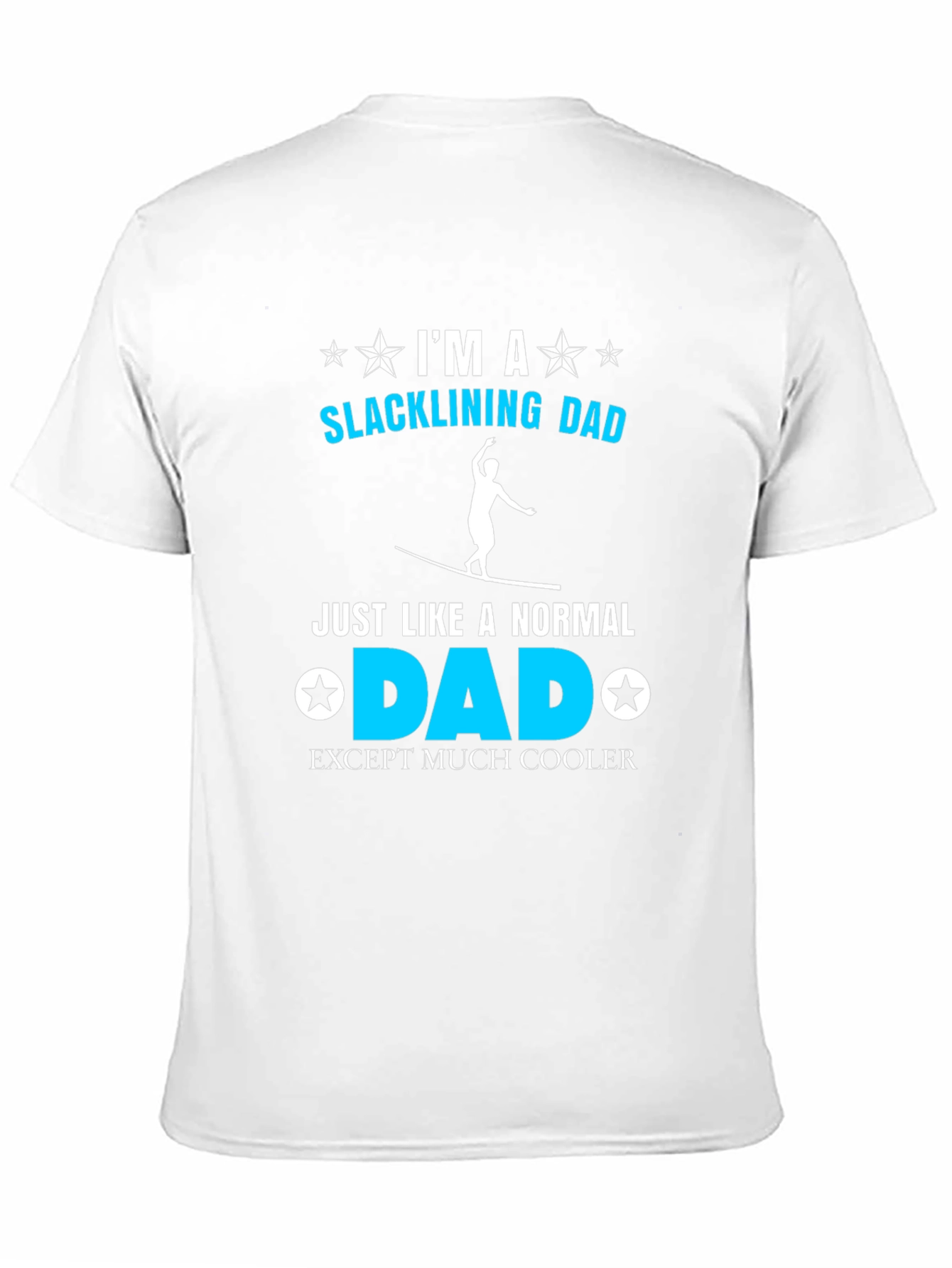 Slacklining Dad T-Shirt - Cool Dad Edition