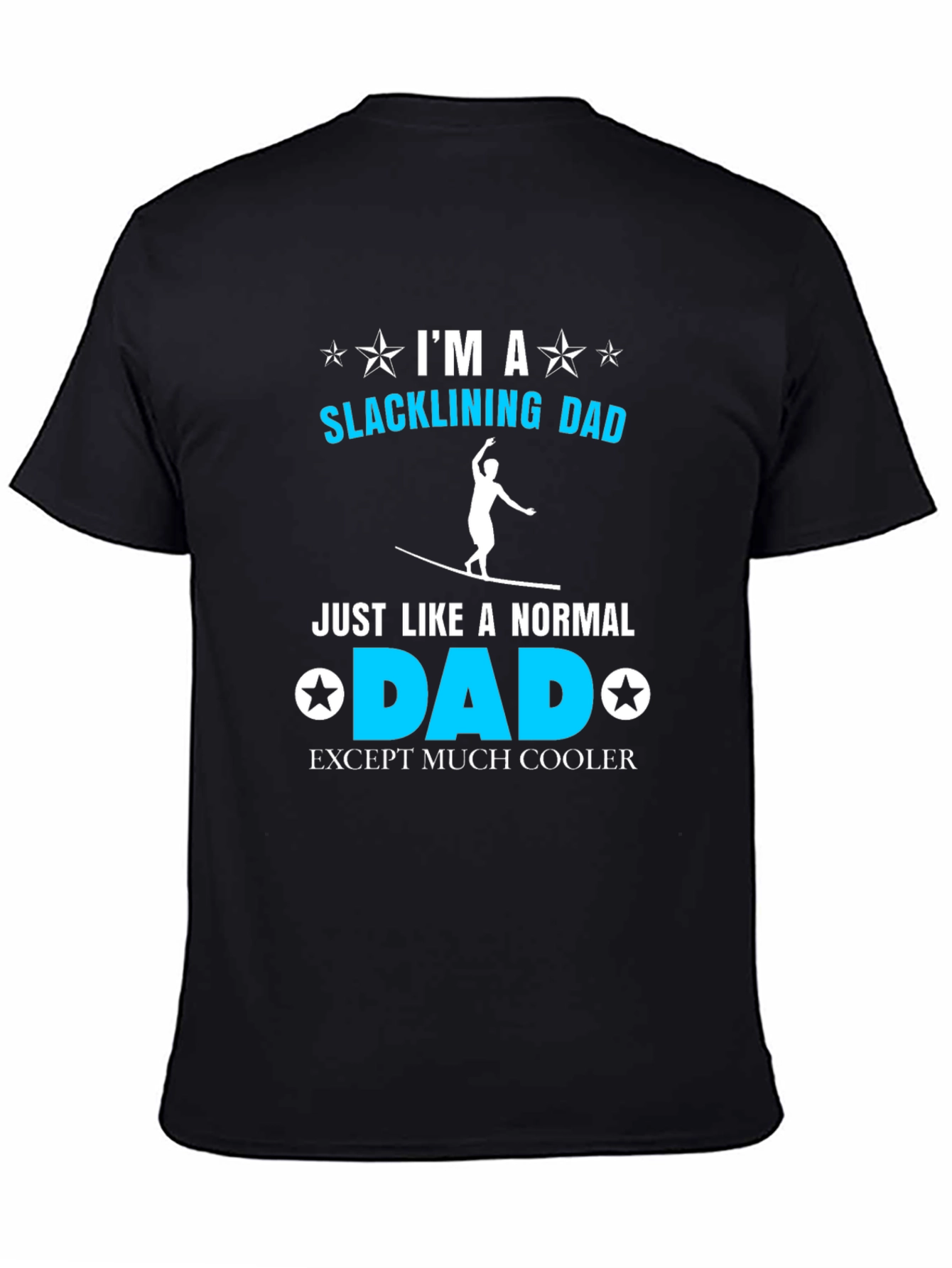 Slacklining Dad T-Shirt - Cool Dad Edition