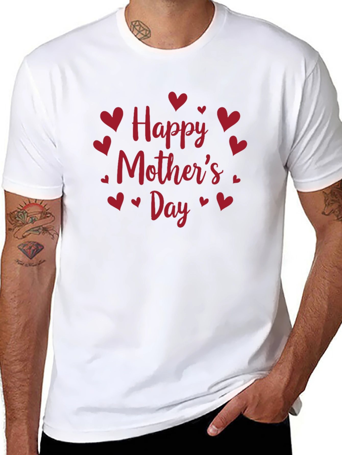 Happy Mothers Day Heart T-Shirt