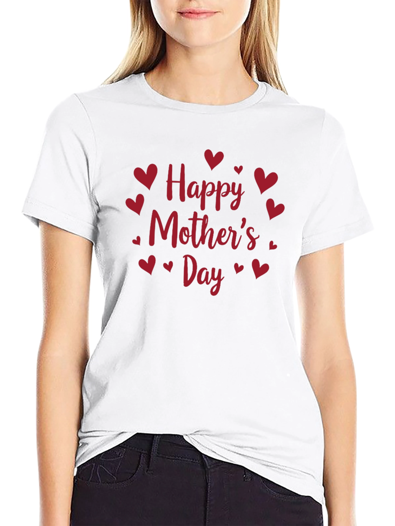 Happy Mothers Day Heart T-Shirt