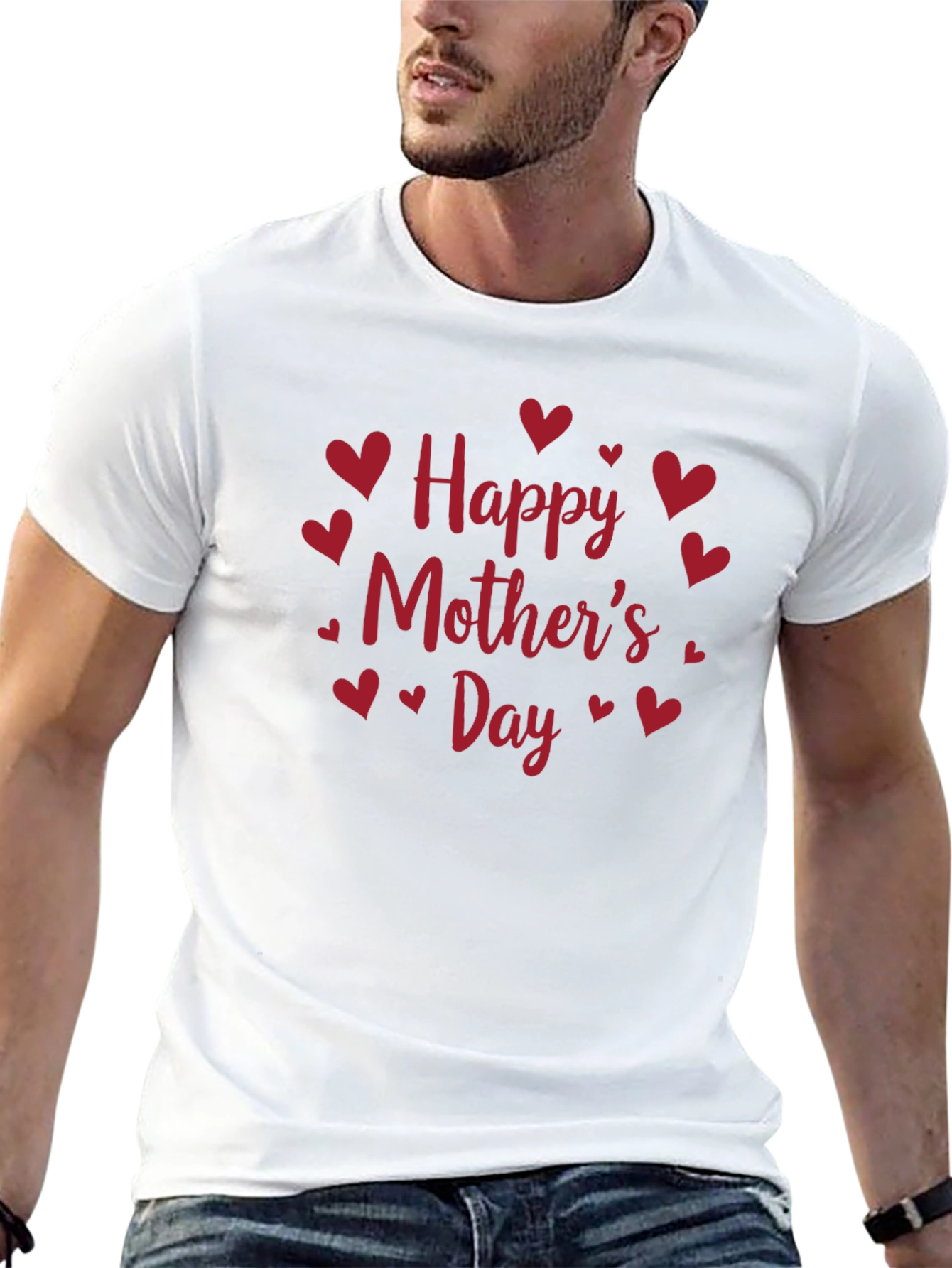 Happy Mothers Day Heart T-Shirt