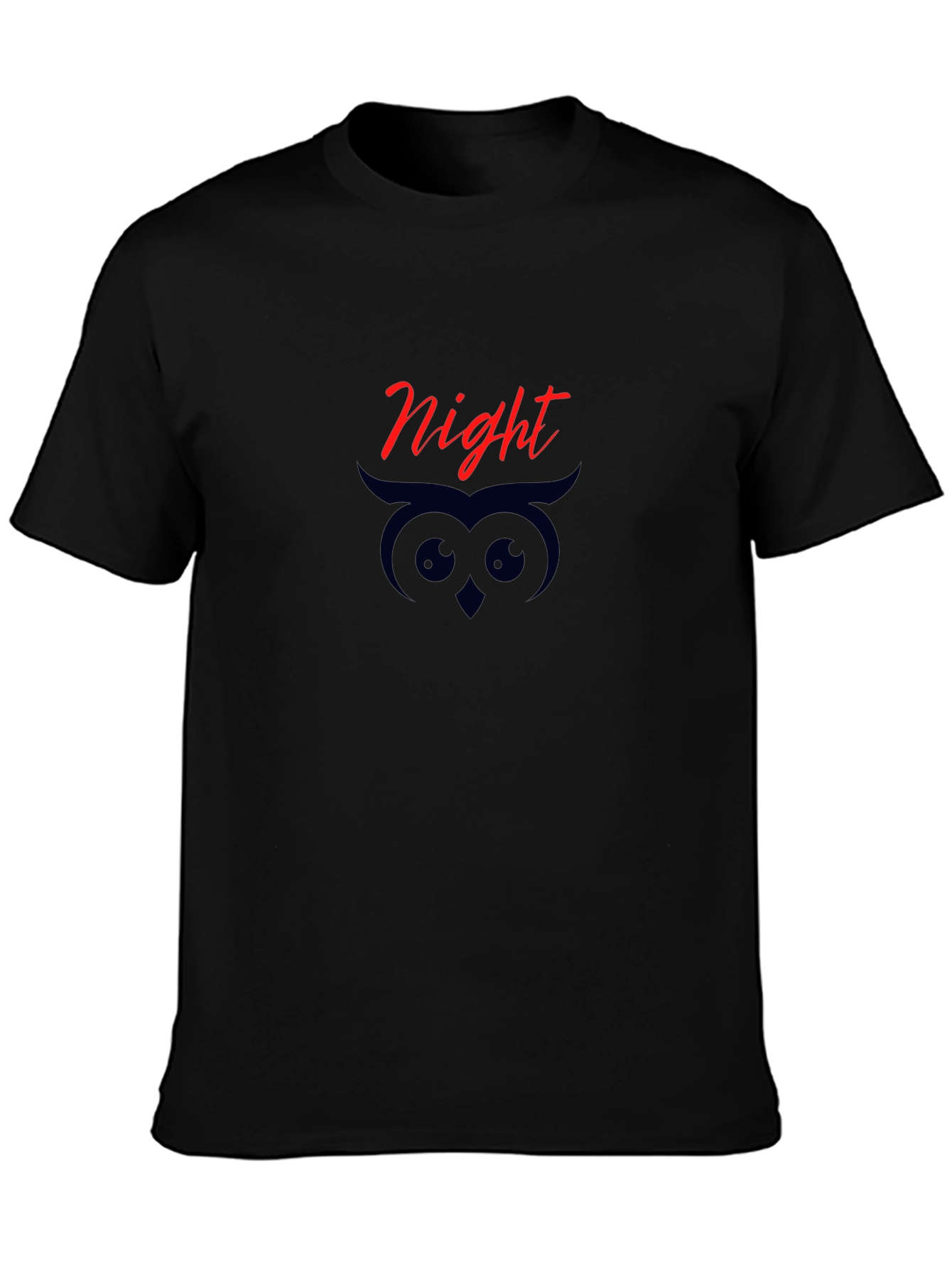 Night Owl Graphic Tee - Black