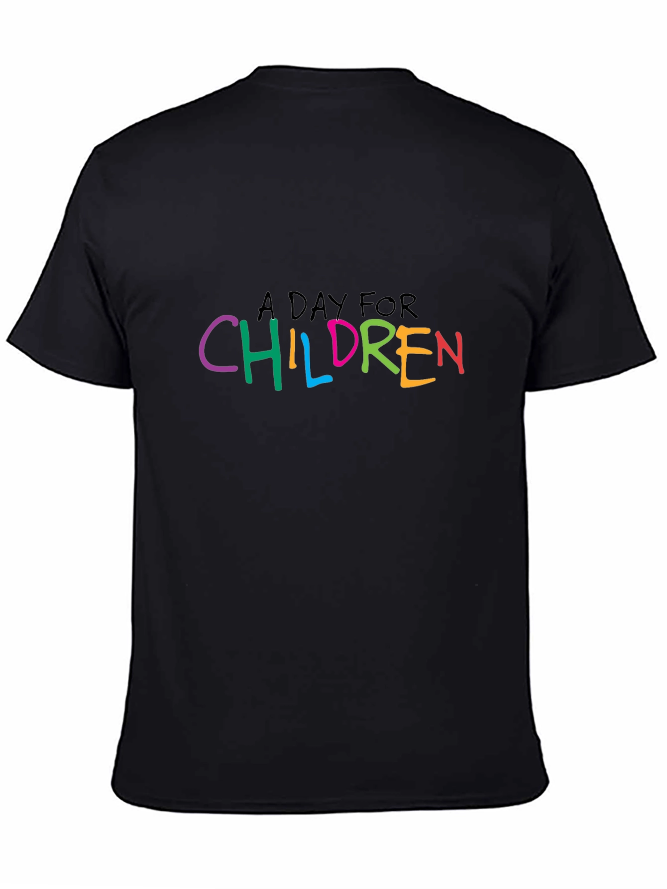 A Day for Children Black Tee