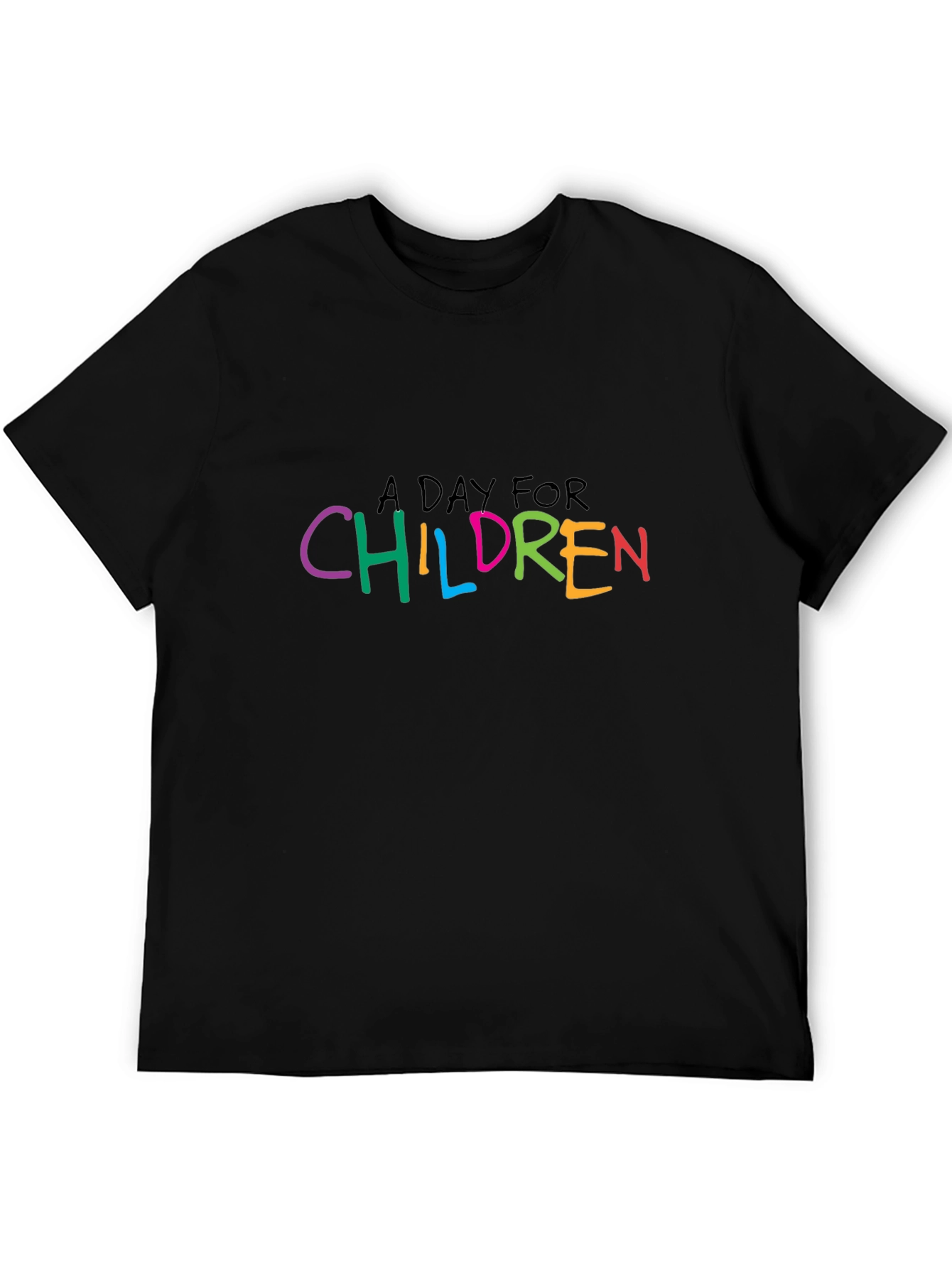 A Day for Children Black Tee