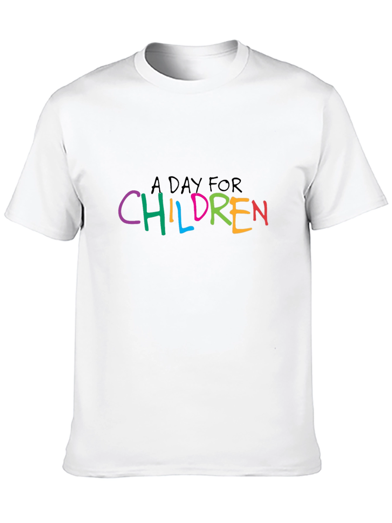 A Day for Children Black Tee