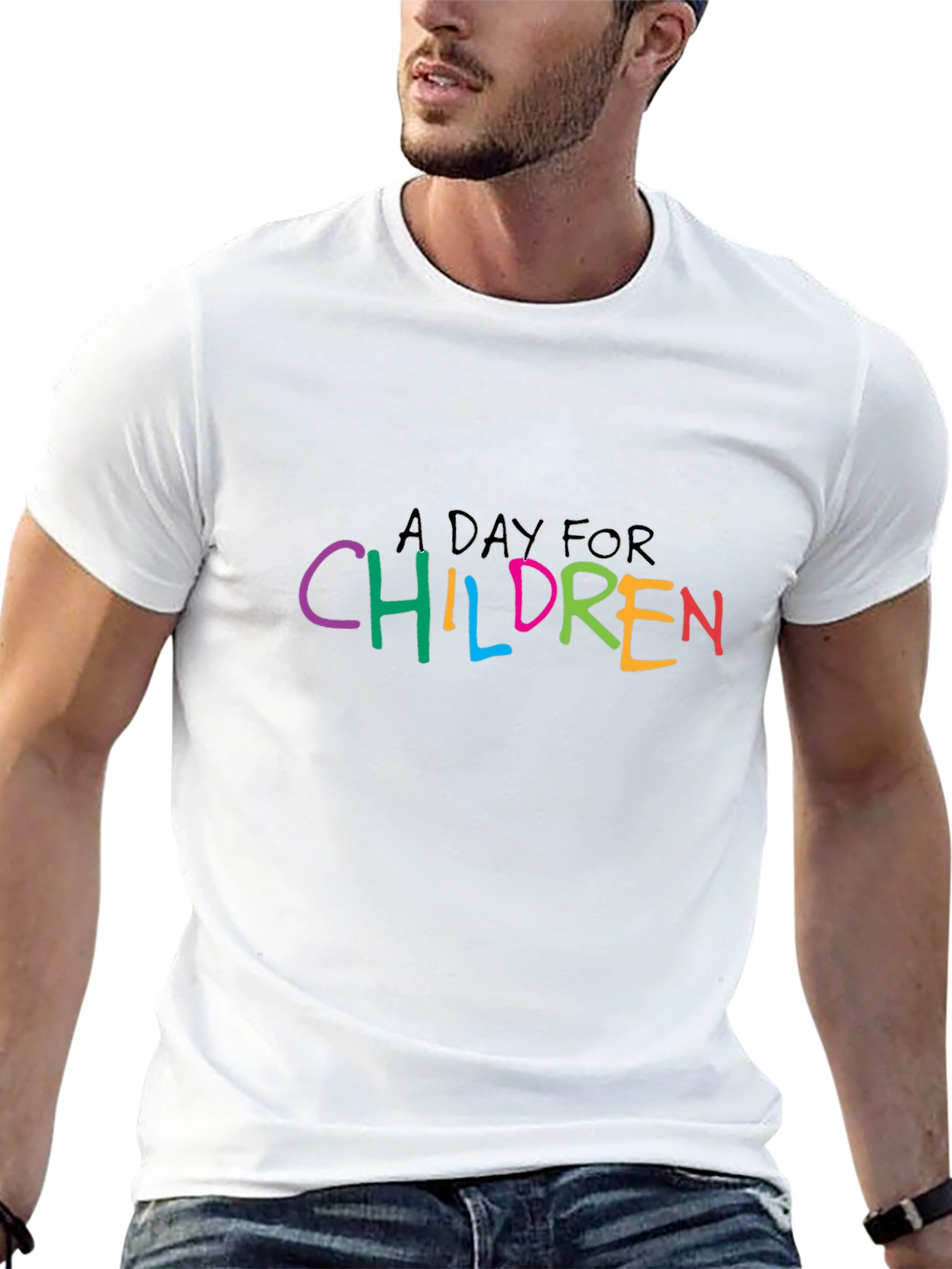A Day for Children Black Tee