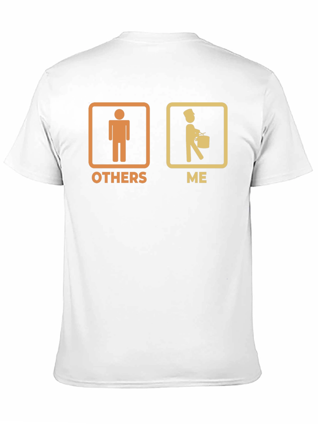 Funny Band Drummer Graphic Tee