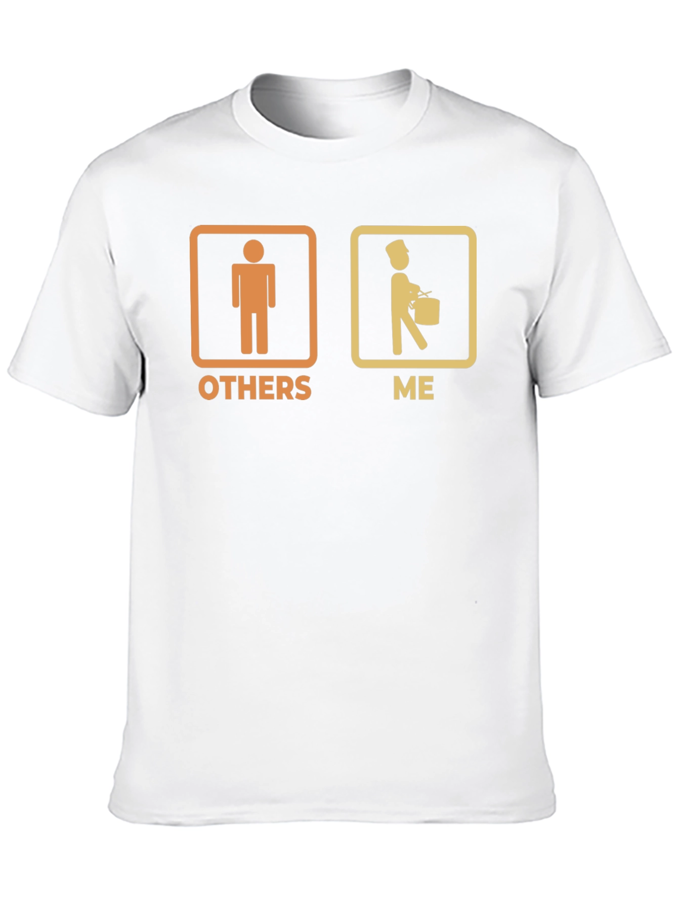 Funny Band Drummer Graphic Tee