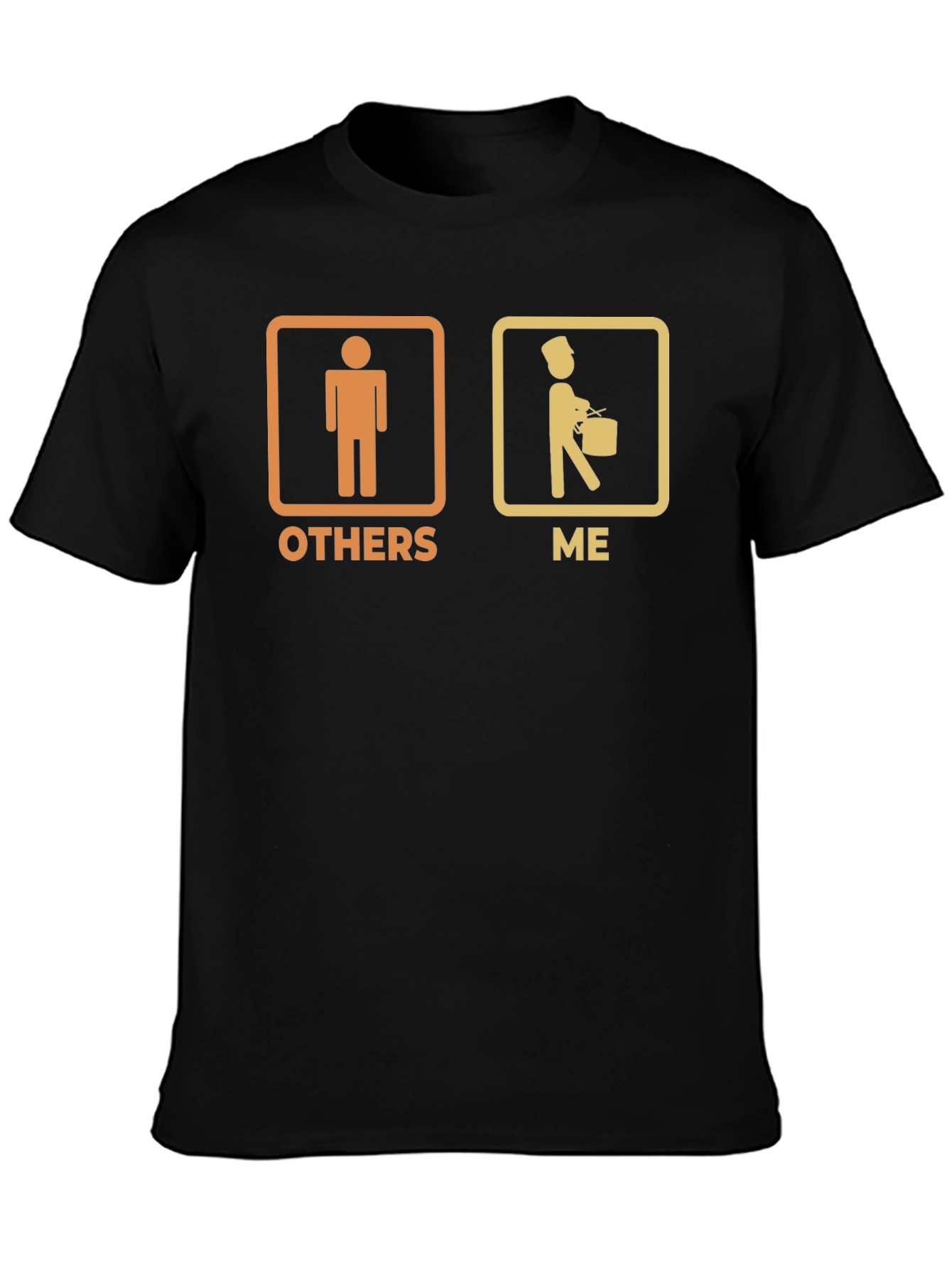 Funny Band Drummer Graphic Tee