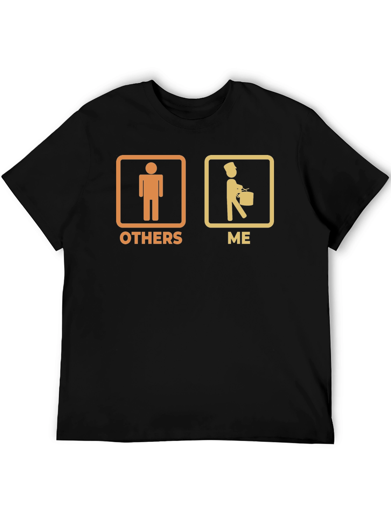 Funny Band Drummer Graphic Tee