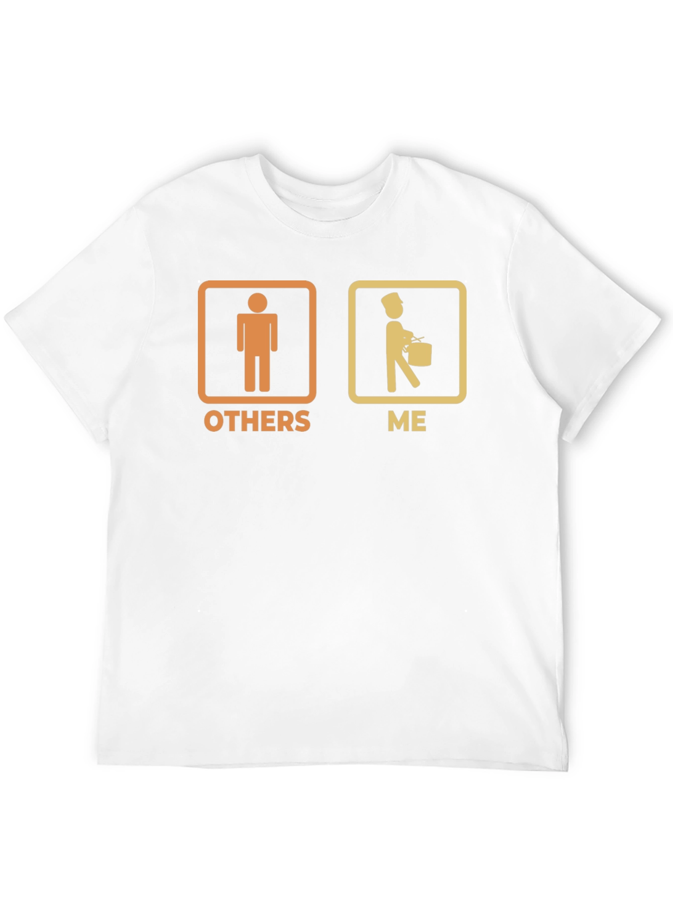 Funny Band Drummer Graphic Tee