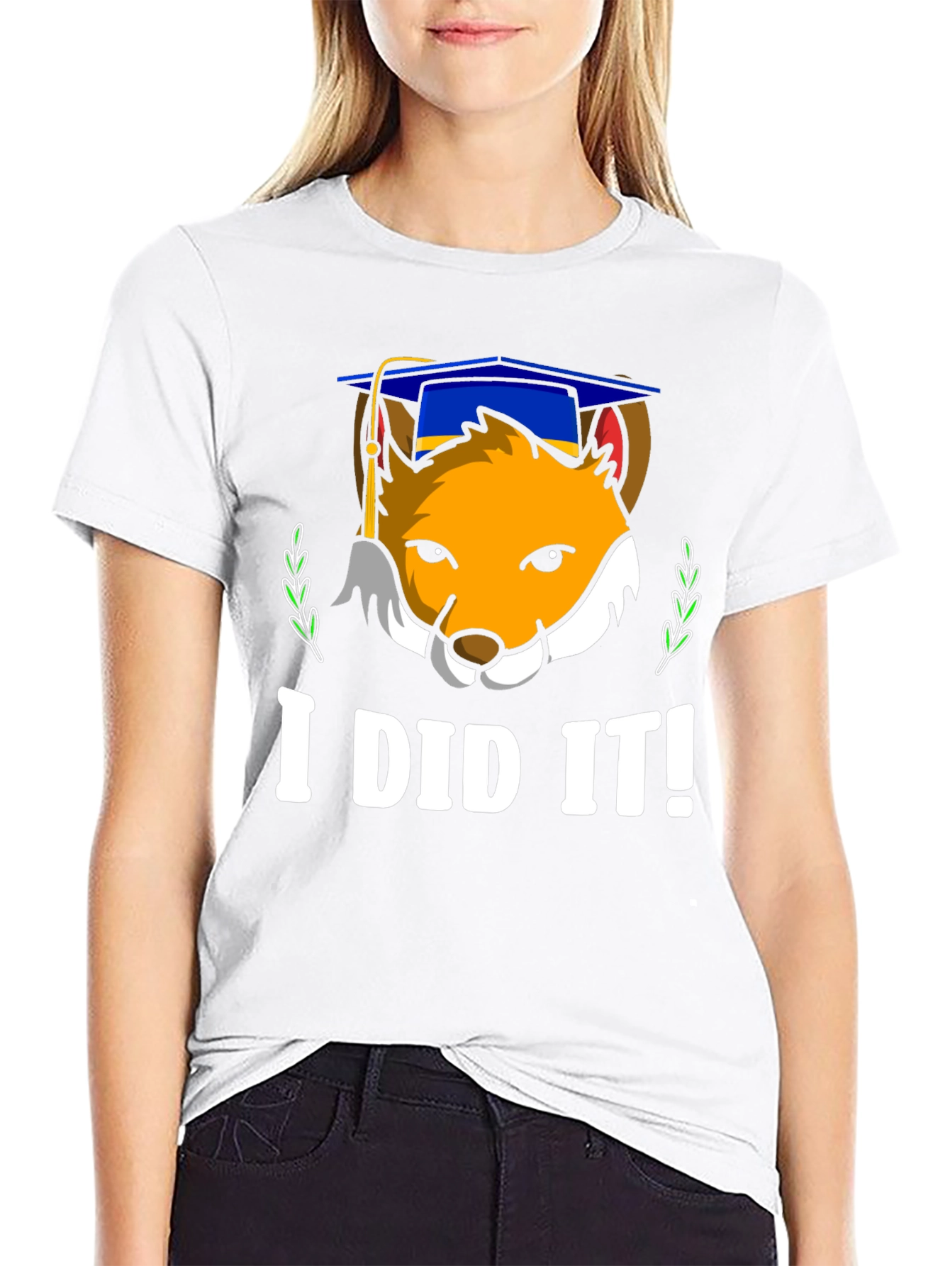 Graduation Fox T-Shirt - I Did It!