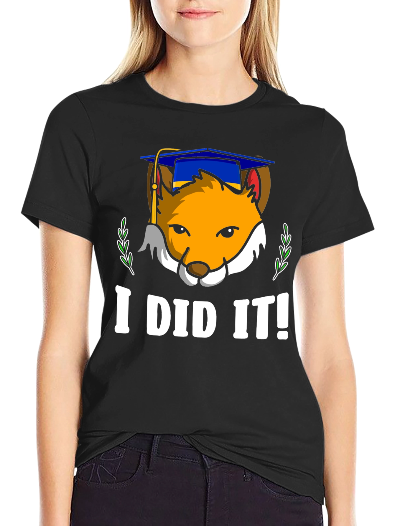 Graduation Fox T-Shirt - I Did It!