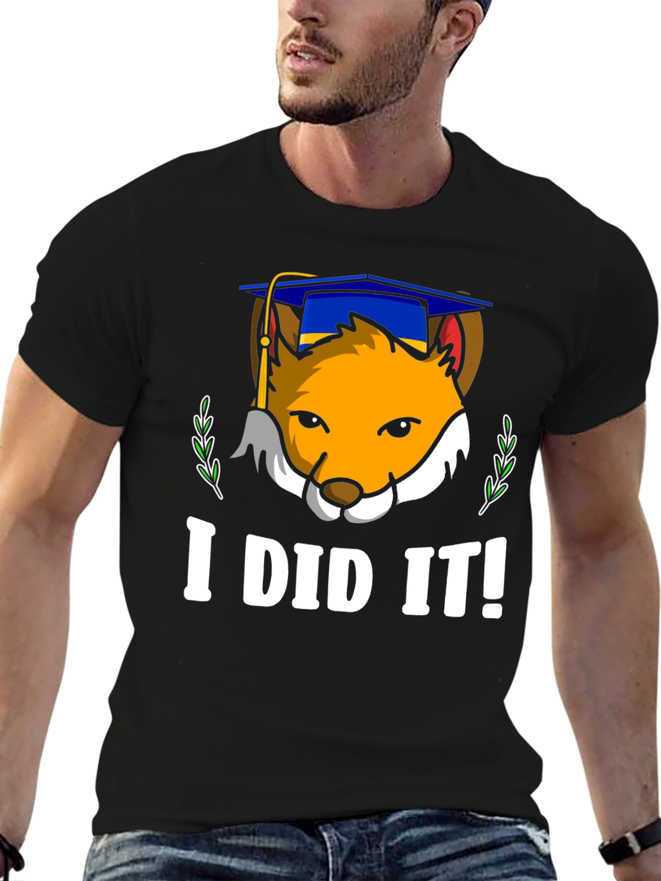 Graduation Fox T-Shirt - I Did It!