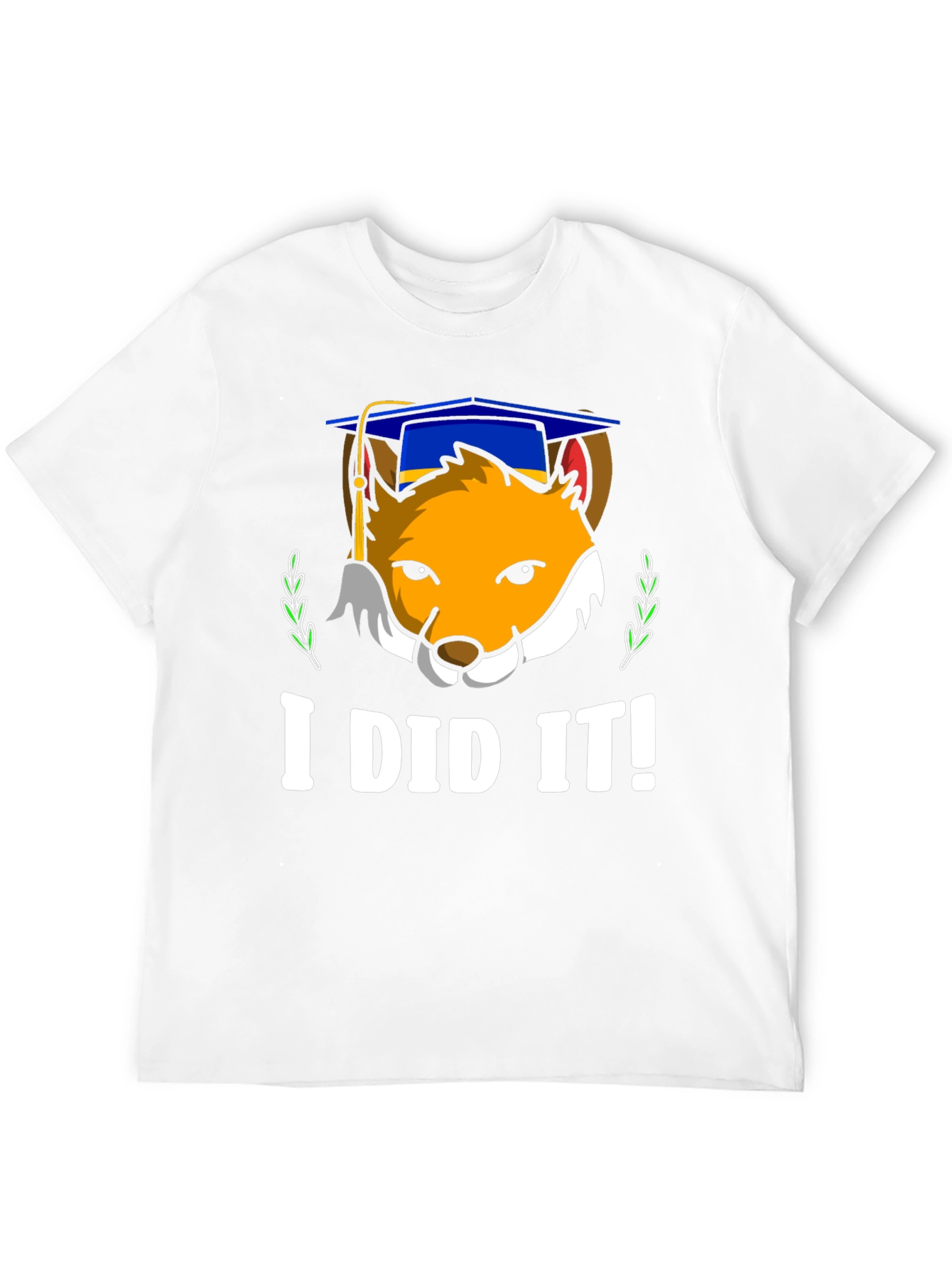 Graduation Fox T-Shirt - I Did It!