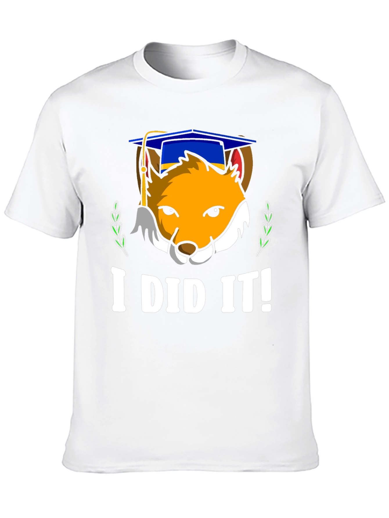 Graduation Fox T-Shirt - I Did It!
