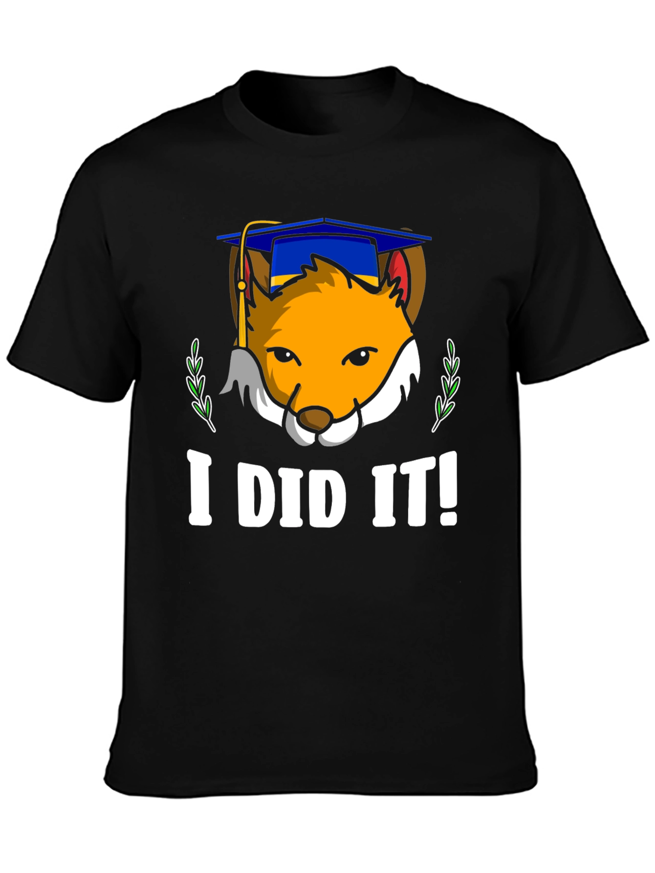 Graduation Fox T-Shirt - I Did It!