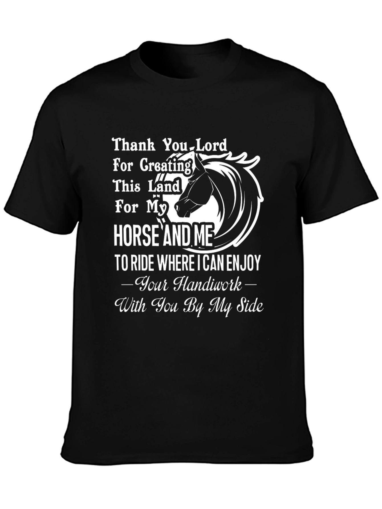 Horse and Me T-Shirt - Christian Equestrian Tee