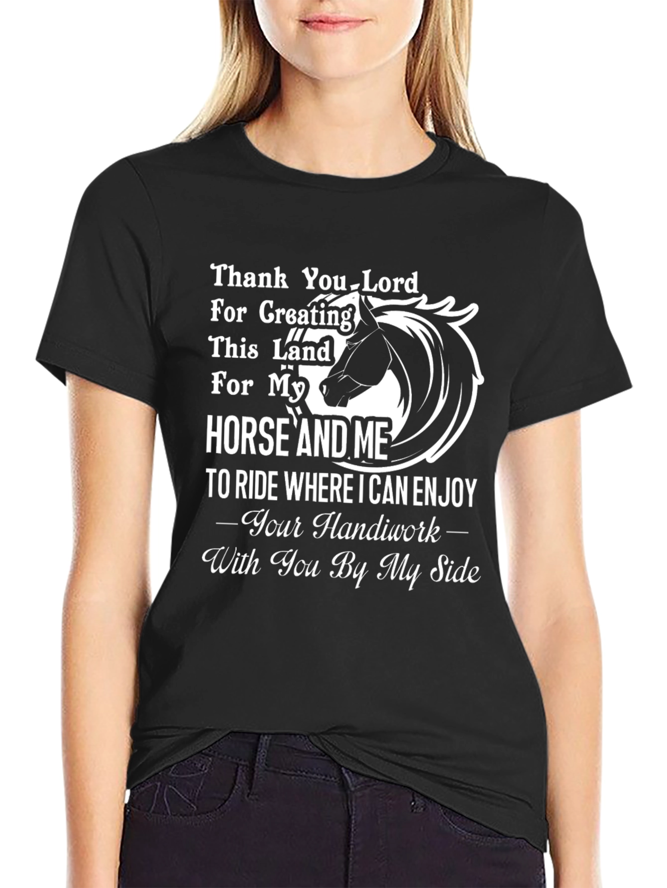 Horse and Me T-Shirt - Christian Equestrian Tee