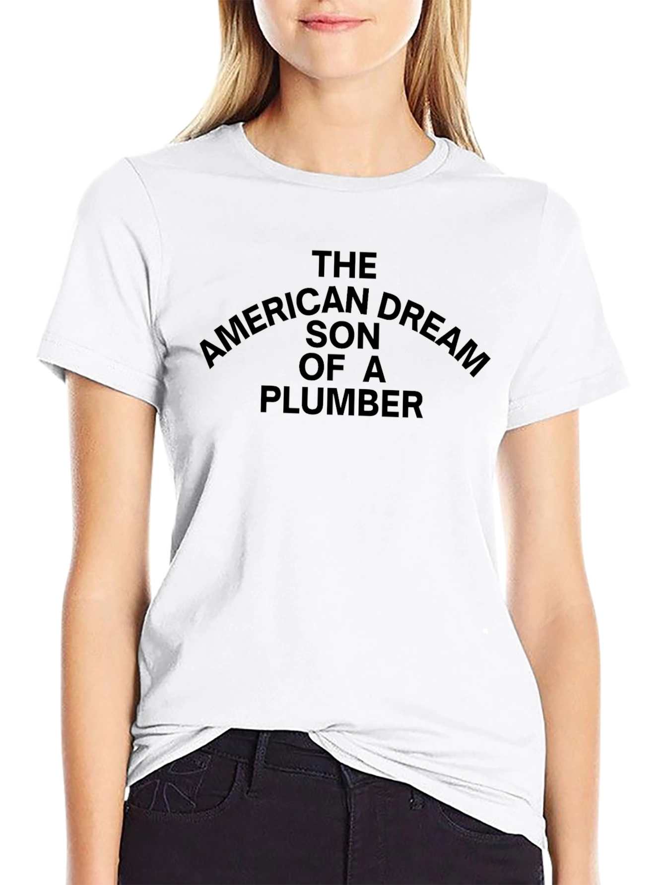 American Dream Son of Plumber Black T-Shirt