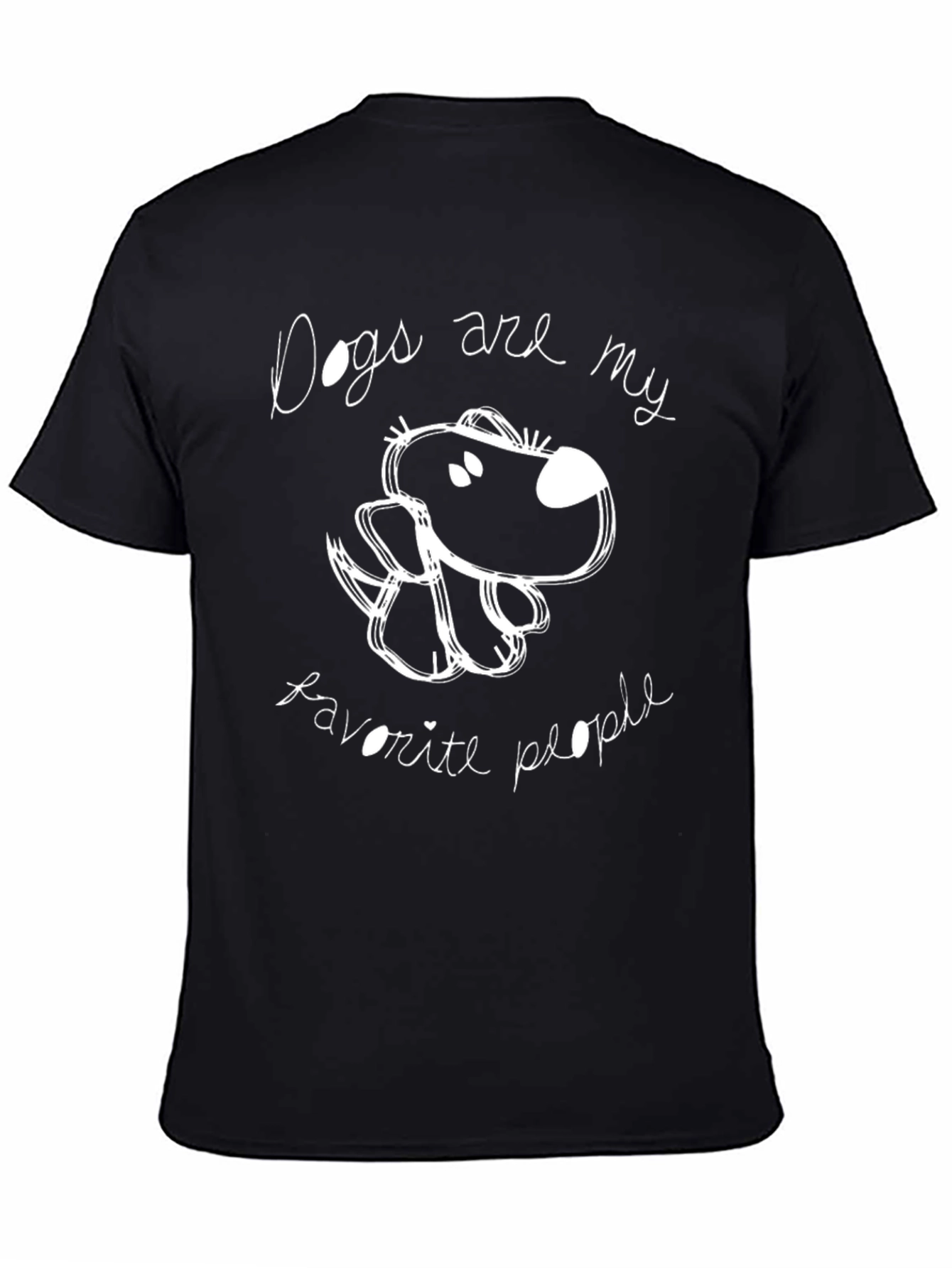 Dogs Are My Favorite People T-Shirt