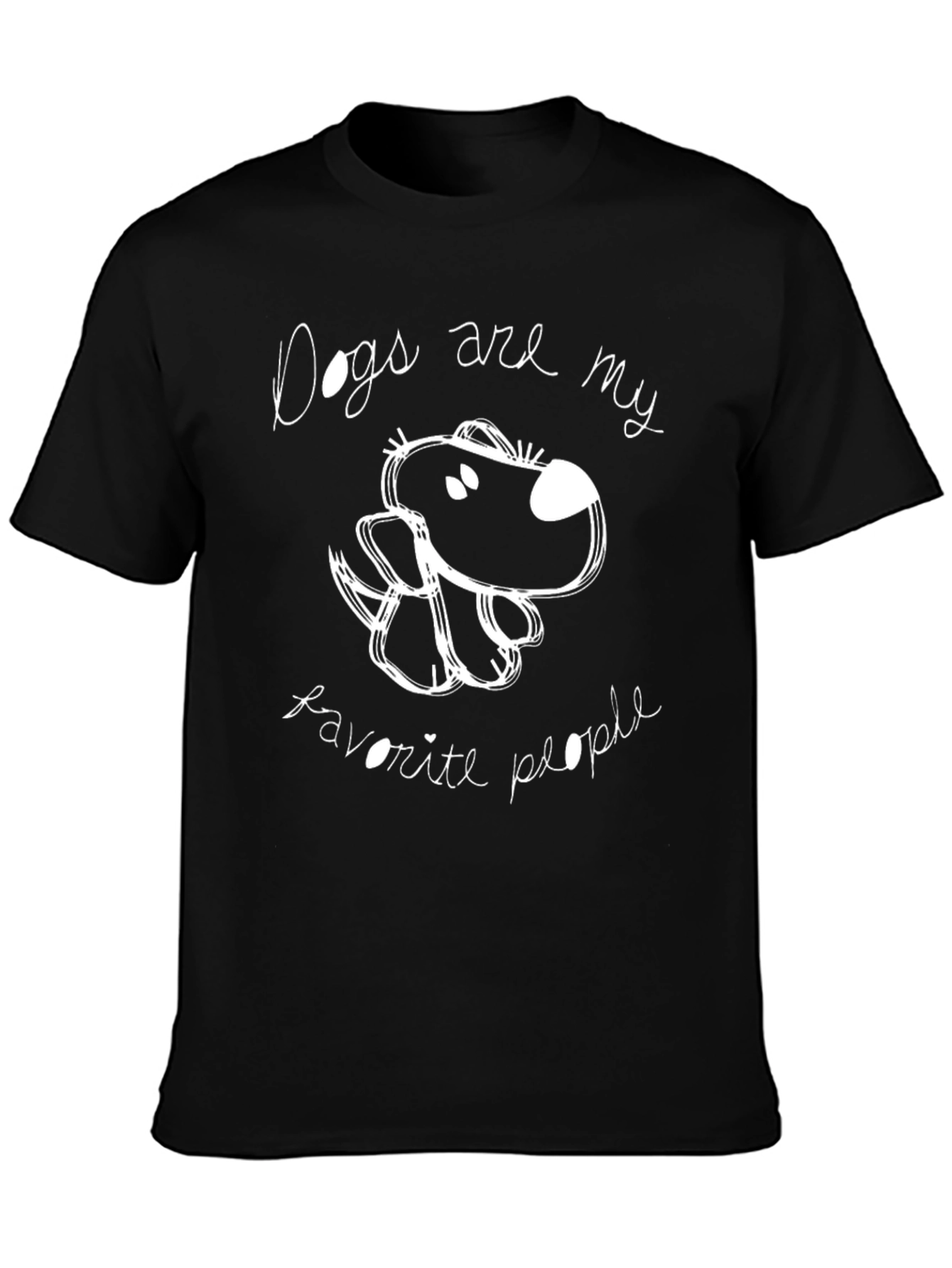 Dogs Are My Favorite People T-Shirt