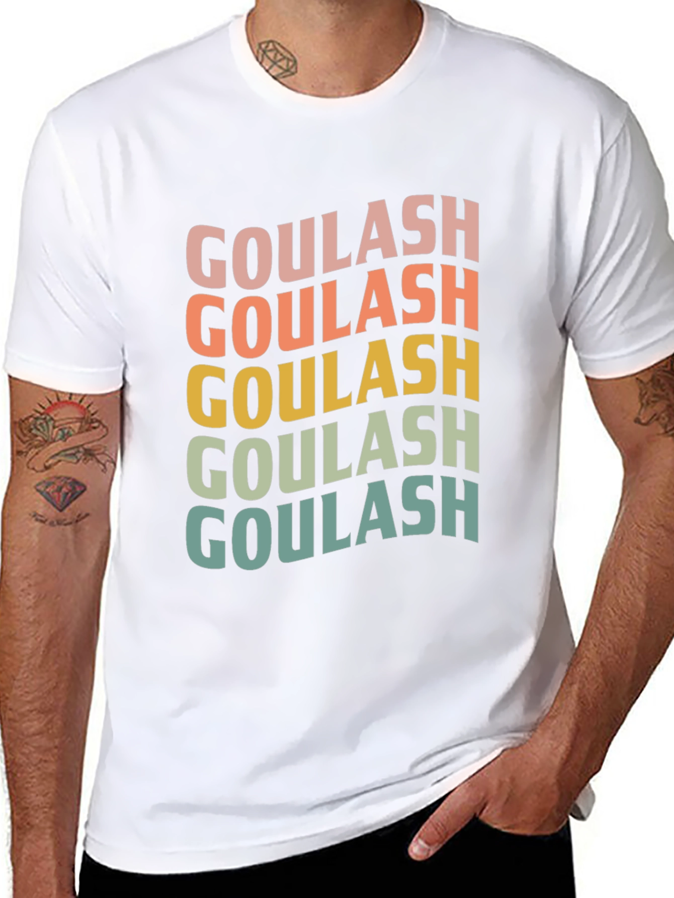 Goulash Retro T-Shirt - Foodie Fashion Tee