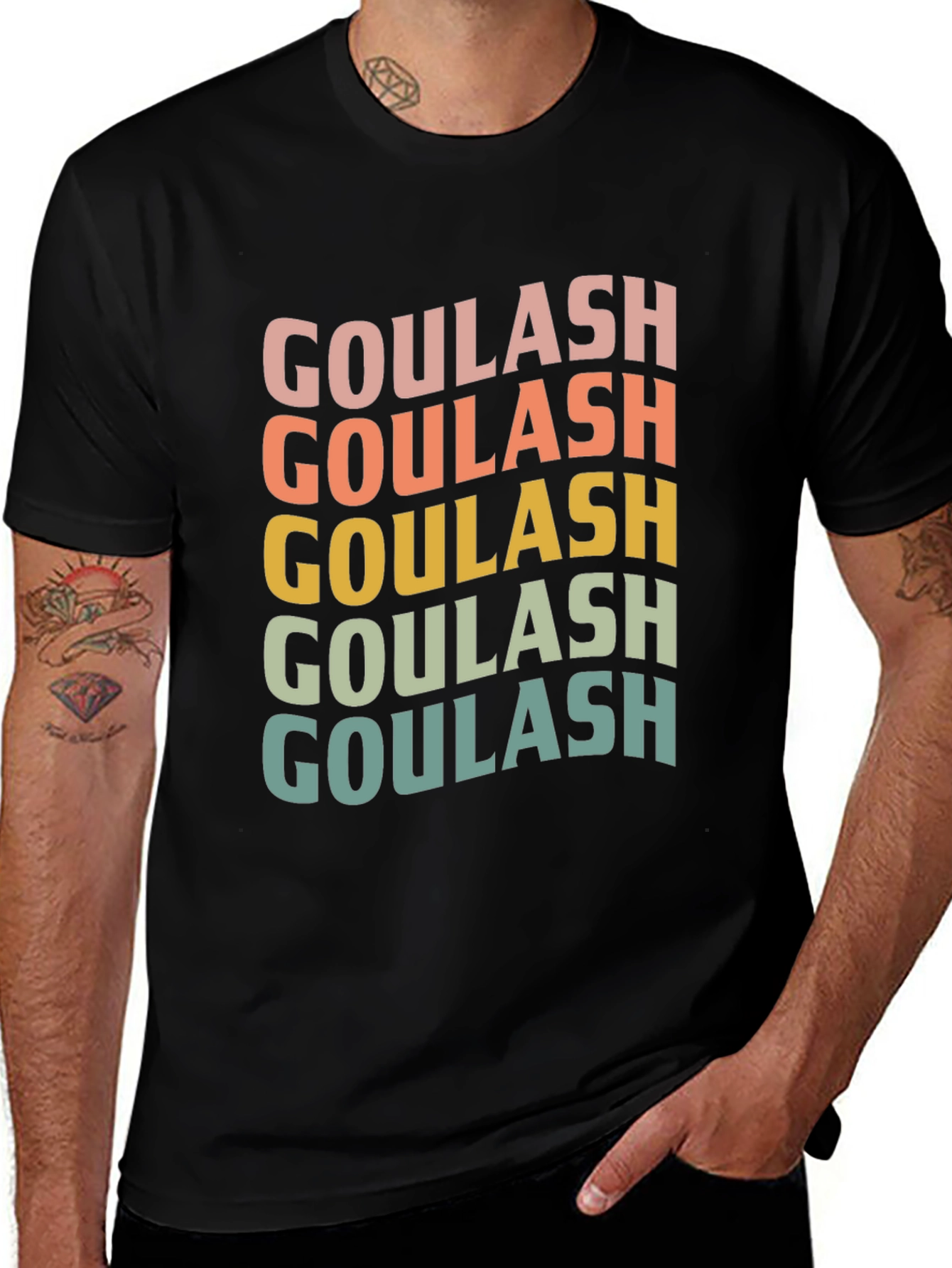 Goulash Retro T-Shirt - Foodie Fashion Tee