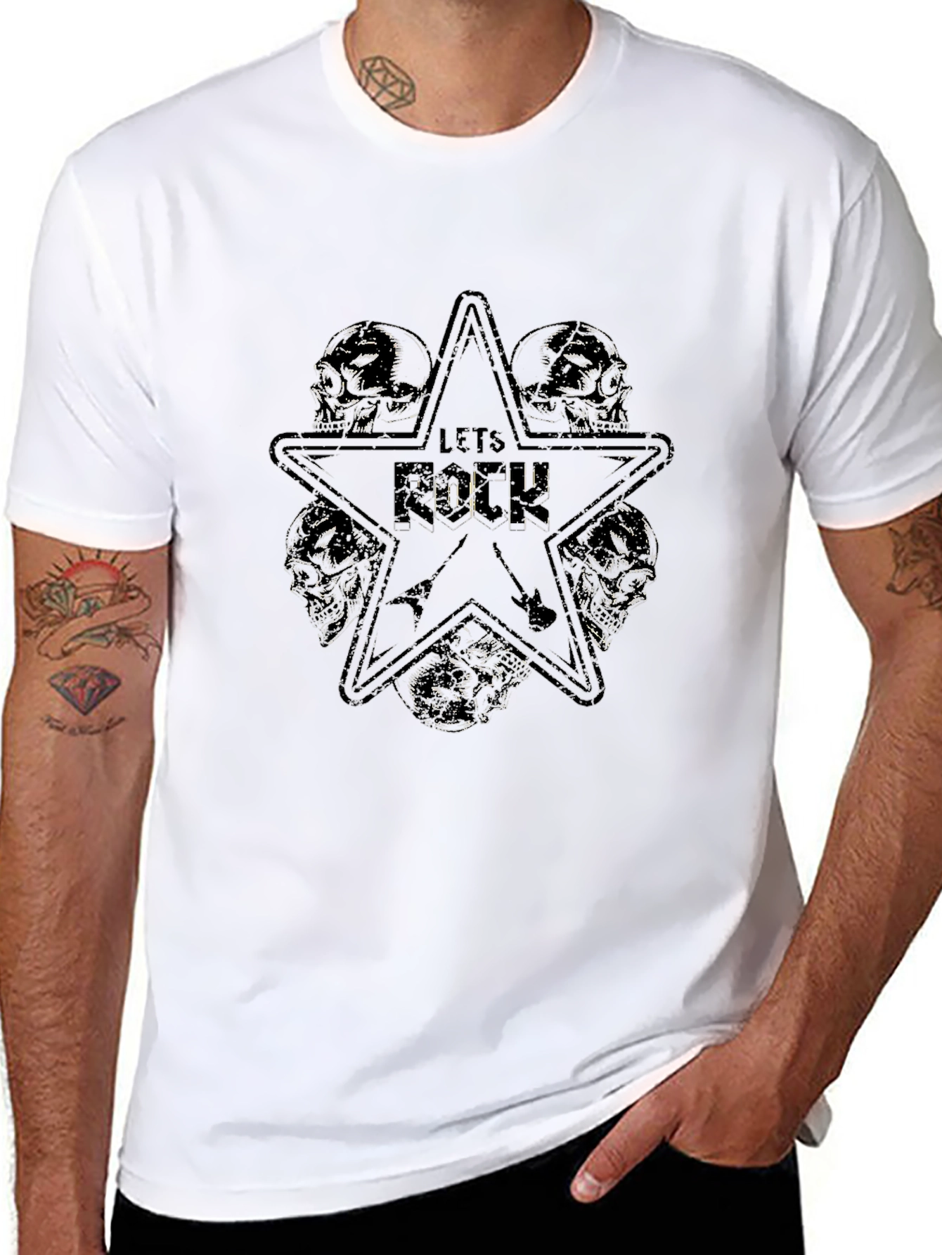 Lets Rock Graphic T-Shirt