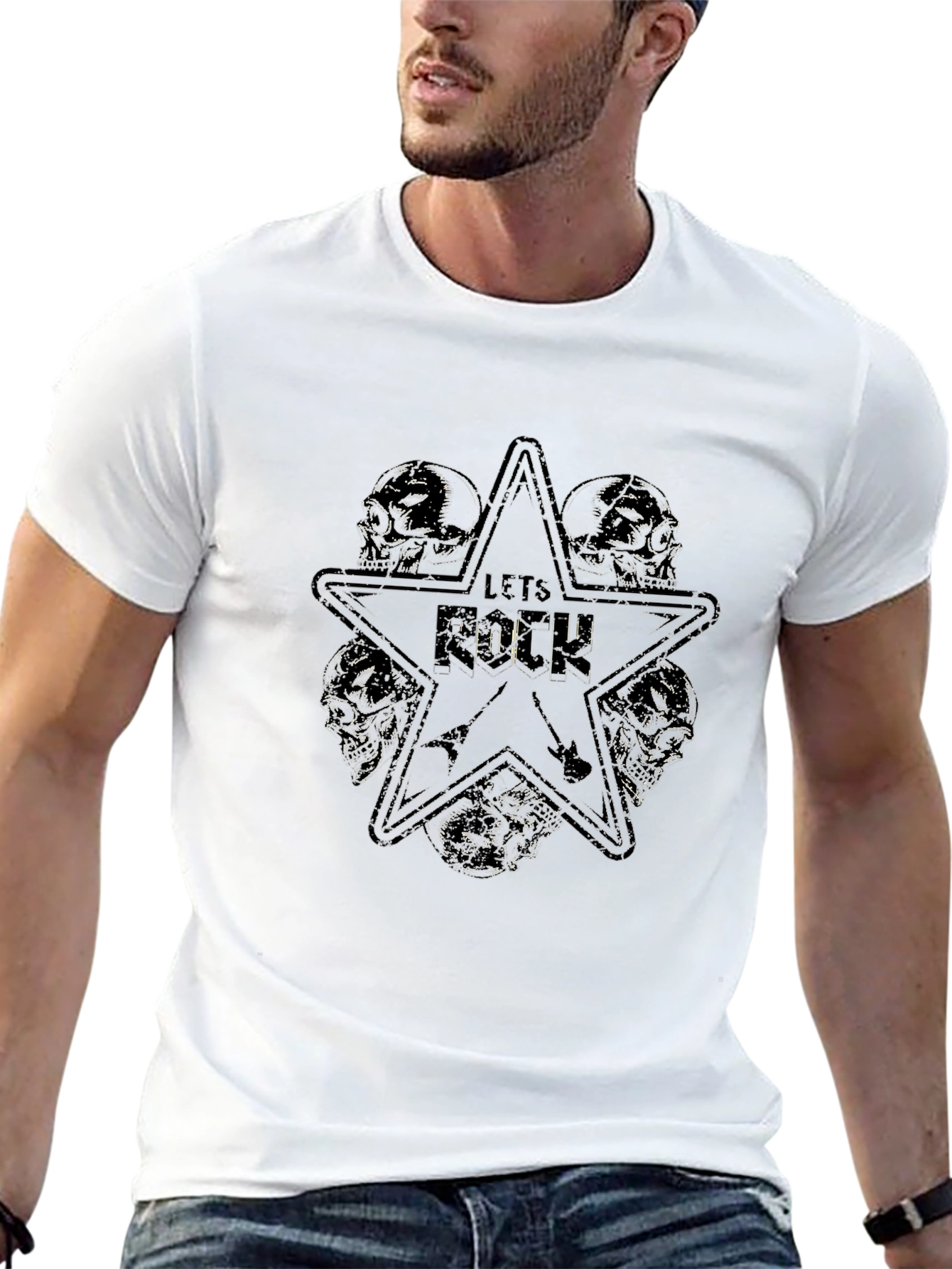 Lets Rock Graphic T-Shirt