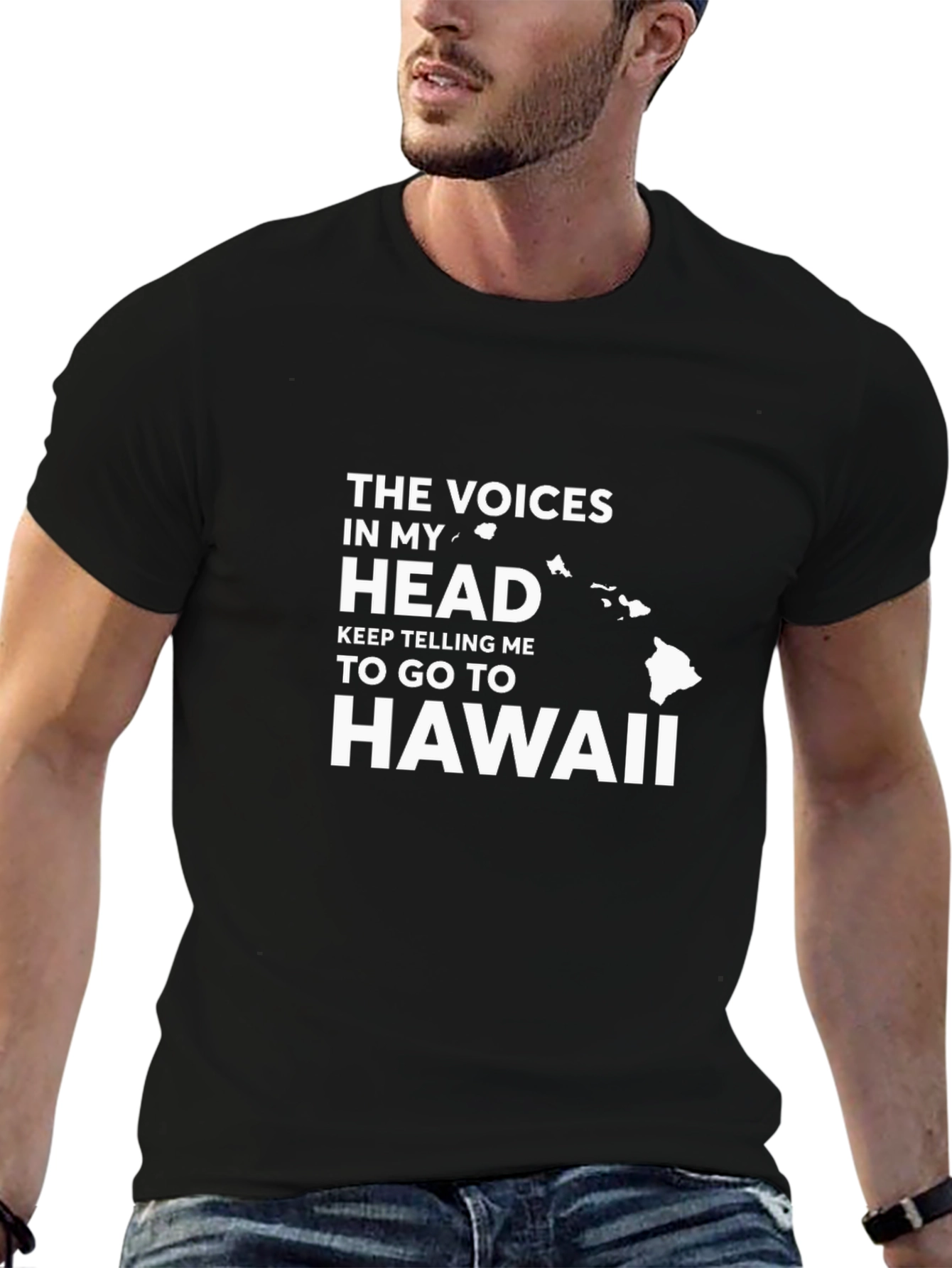 Hawaii Calling T-Shirt: Voices in My Head
