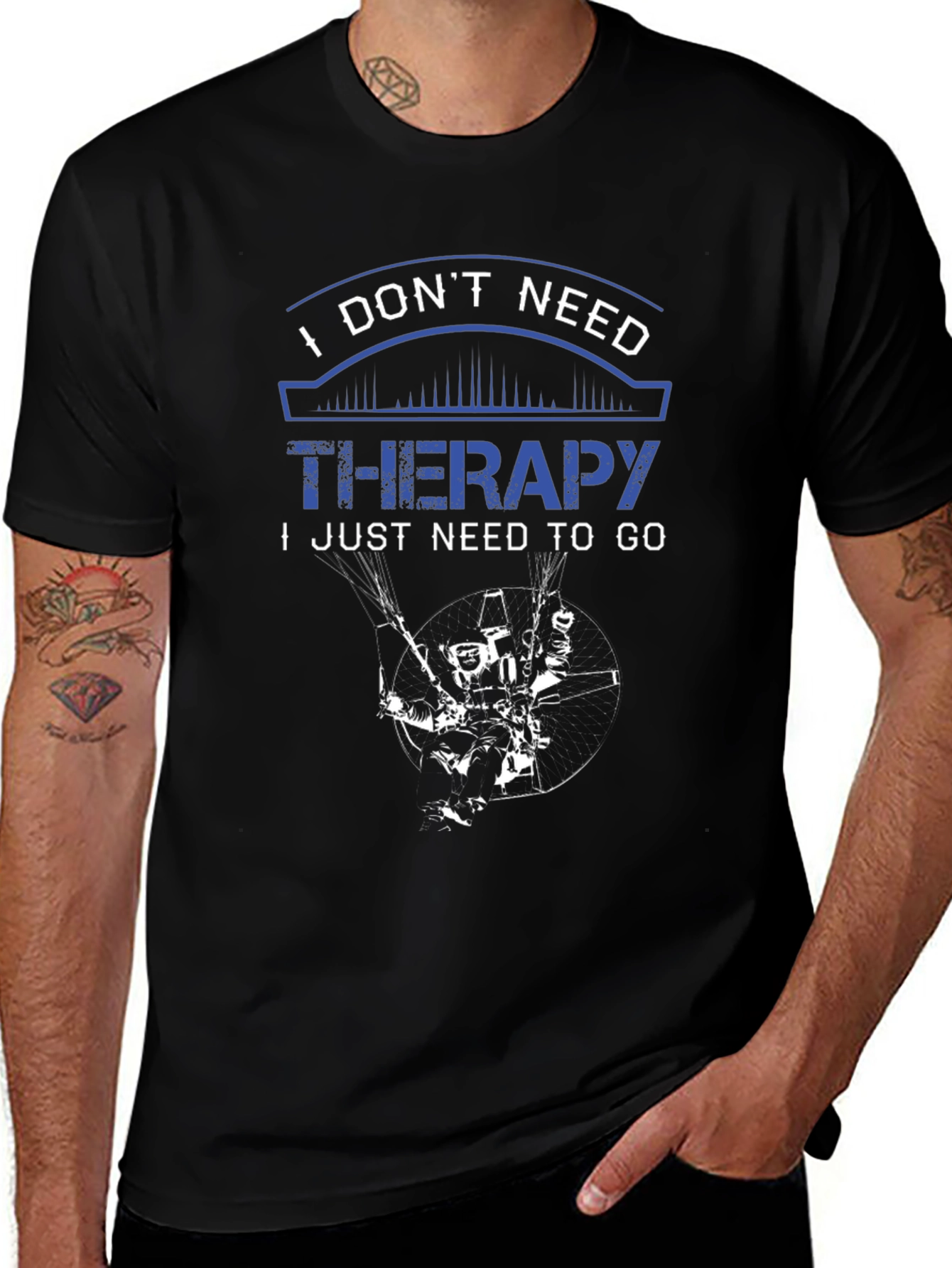 I Dont Need Therapy Parachute T-Shirt
