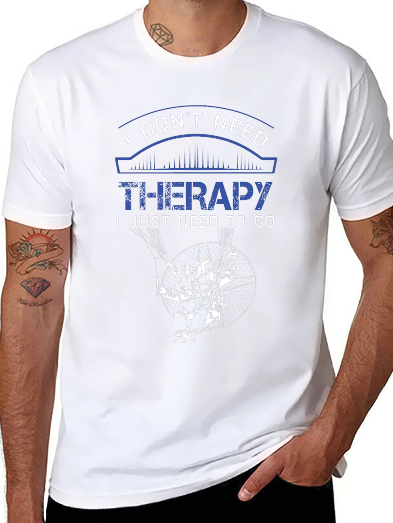 I Dont Need Therapy Parachute T-Shirt