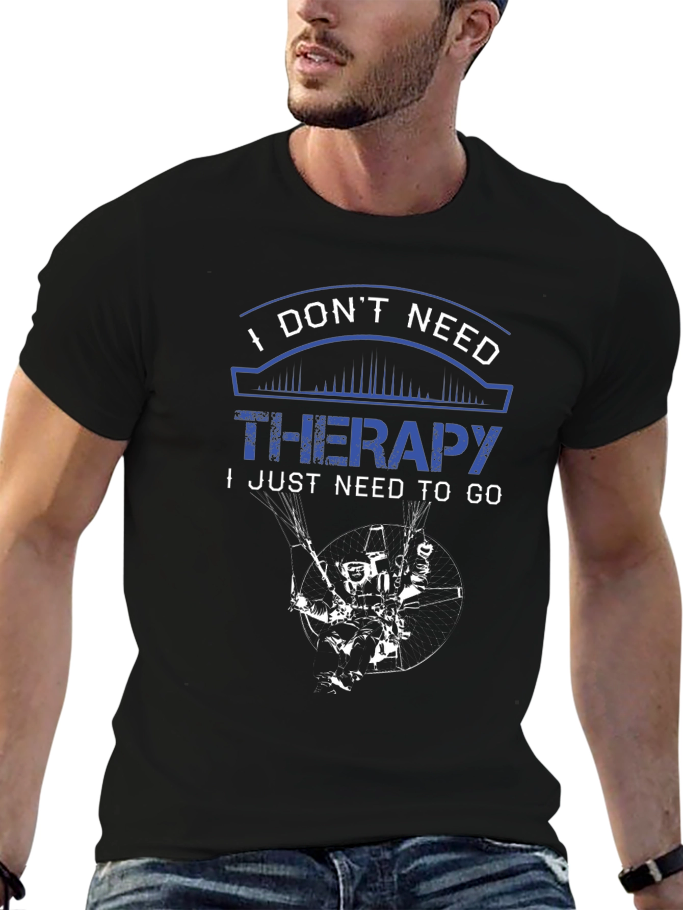 I Dont Need Therapy Parachute T-Shirt